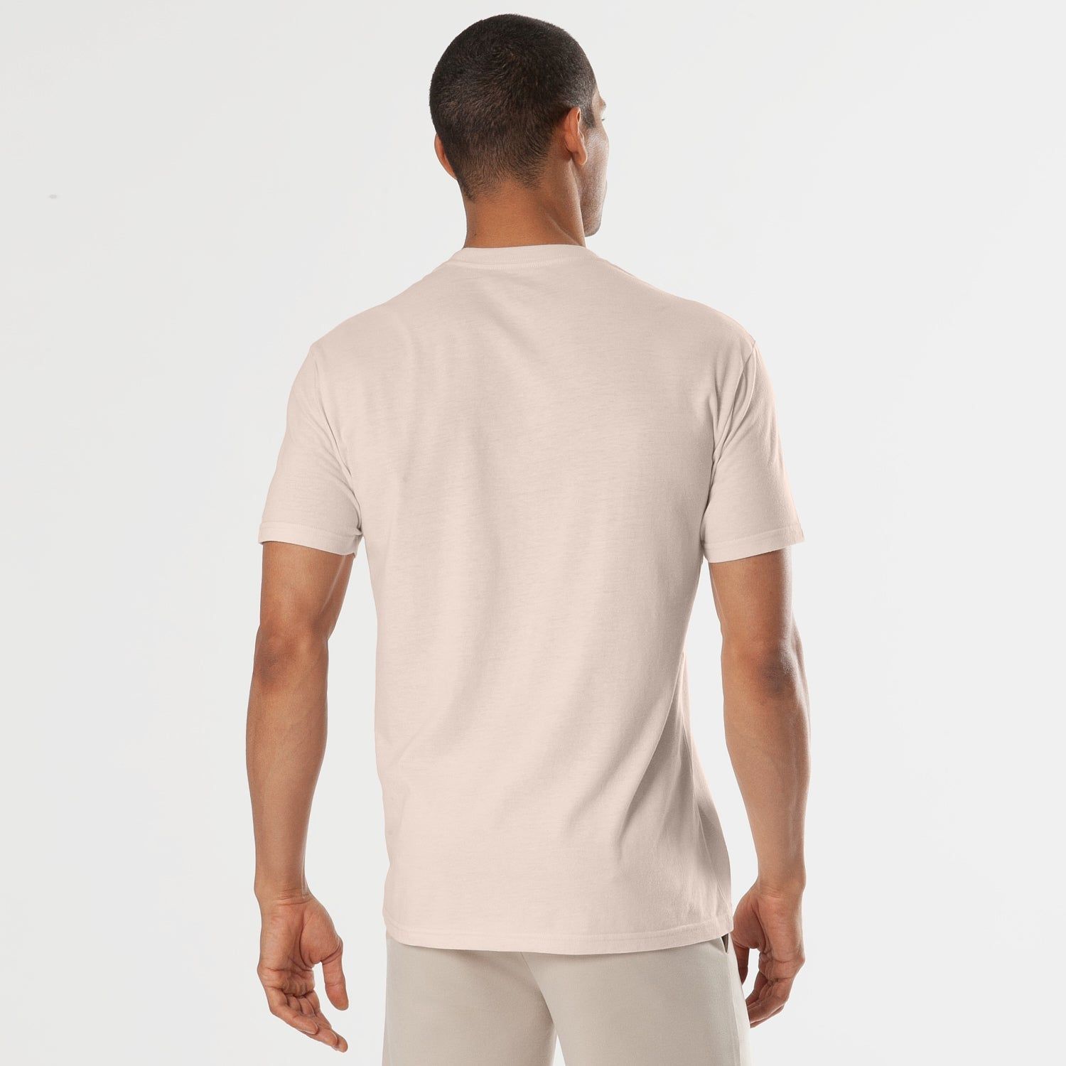 Pink Opal Crew Neck T-Shirt sold by True Classic product image thumbnail 3