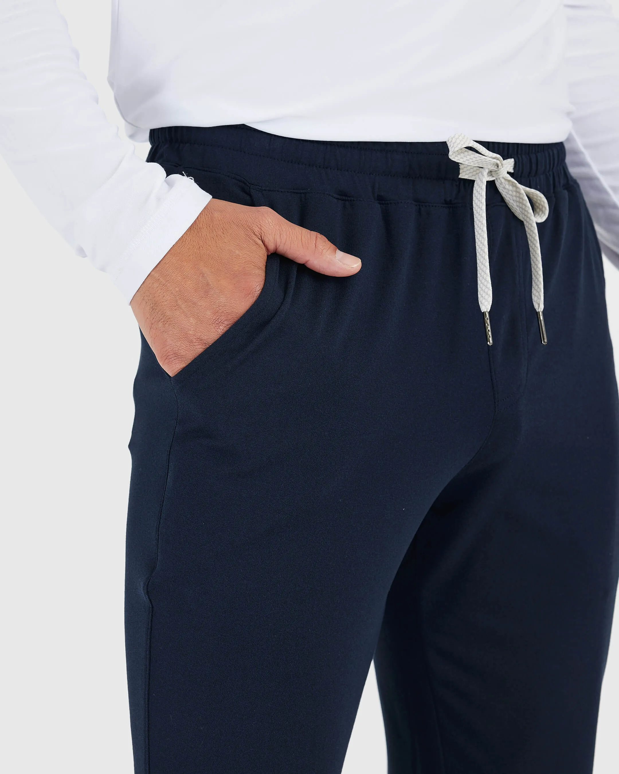 Dark Heather Navy Active Joggers sold by True Classic product image thumbnail 4