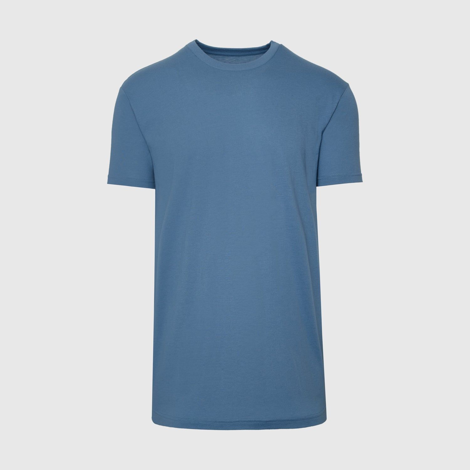 Indigo Tall Round Hem Crew Neck T-Shirt sold by True Classic product image thumbnail 2