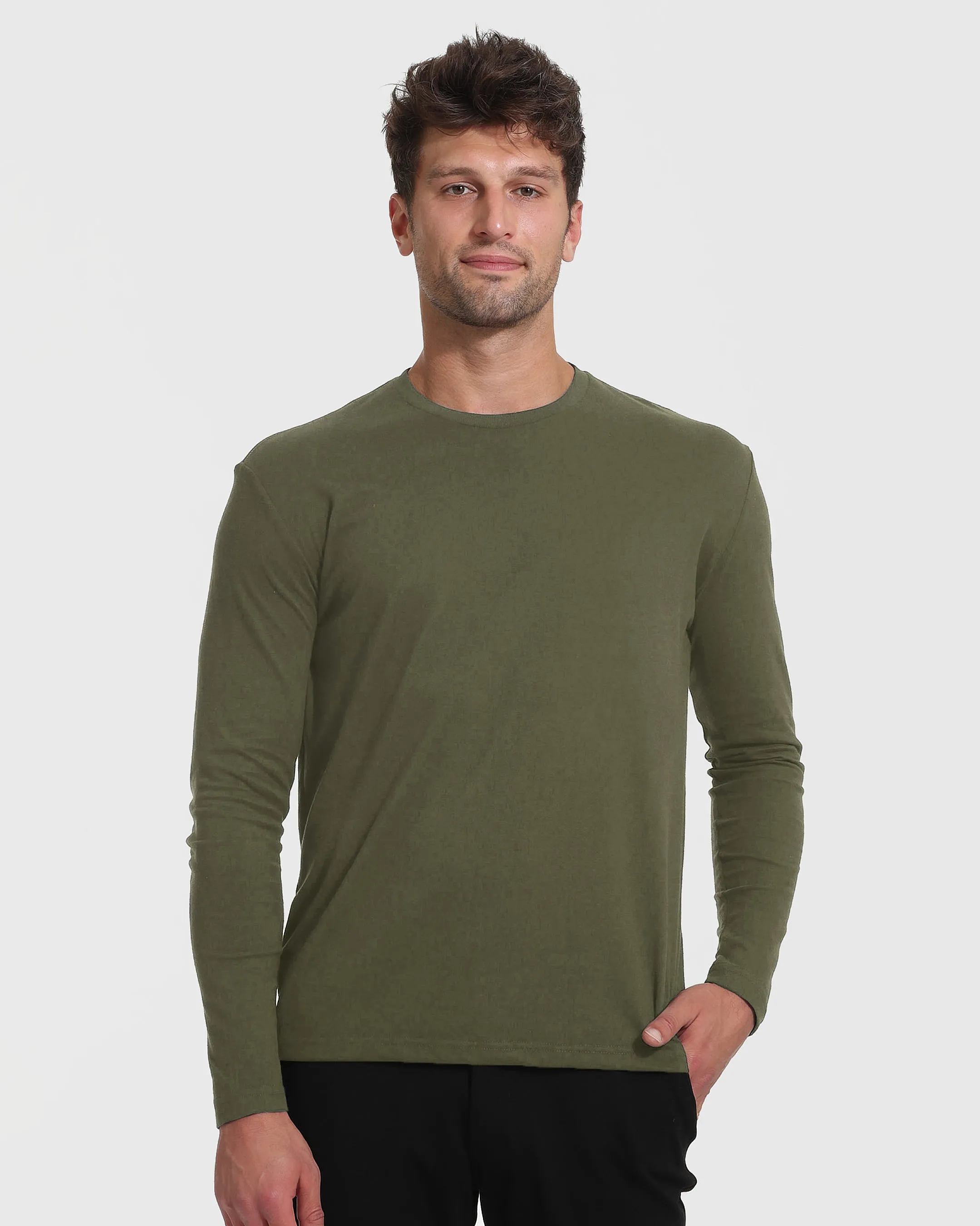 Neutral Tall Long Sleeve T-Shirt 3-Pack sold by True Classic product image thumbnail 2