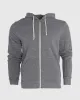 Gray Fleece Zip Hoodie sold by True Classic