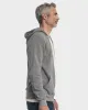 Gray Fleece Zip Hoodie sold by True Classic