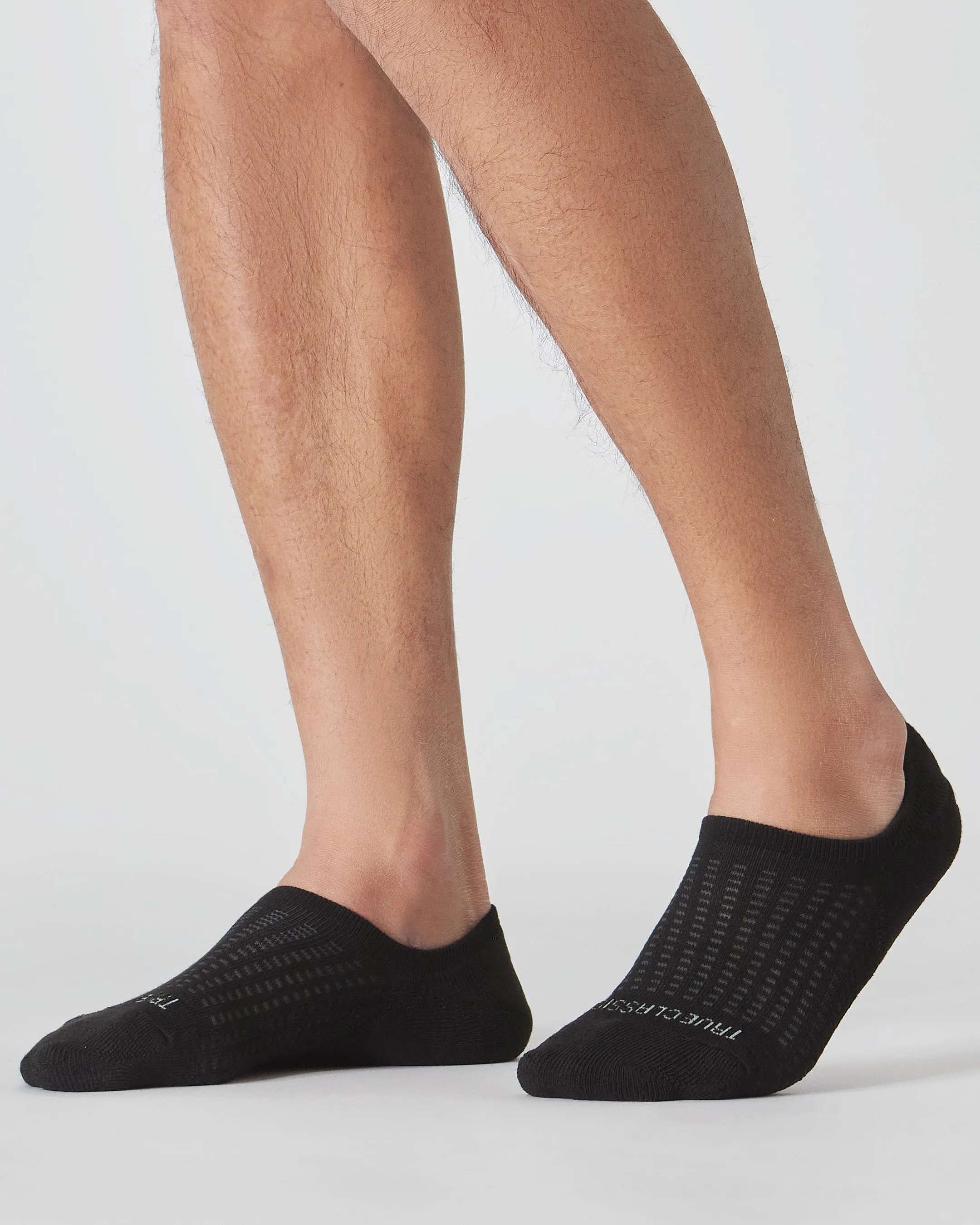 Black Active No Show Socks 3-Pack sold by True Classic product image thumbnail 3
