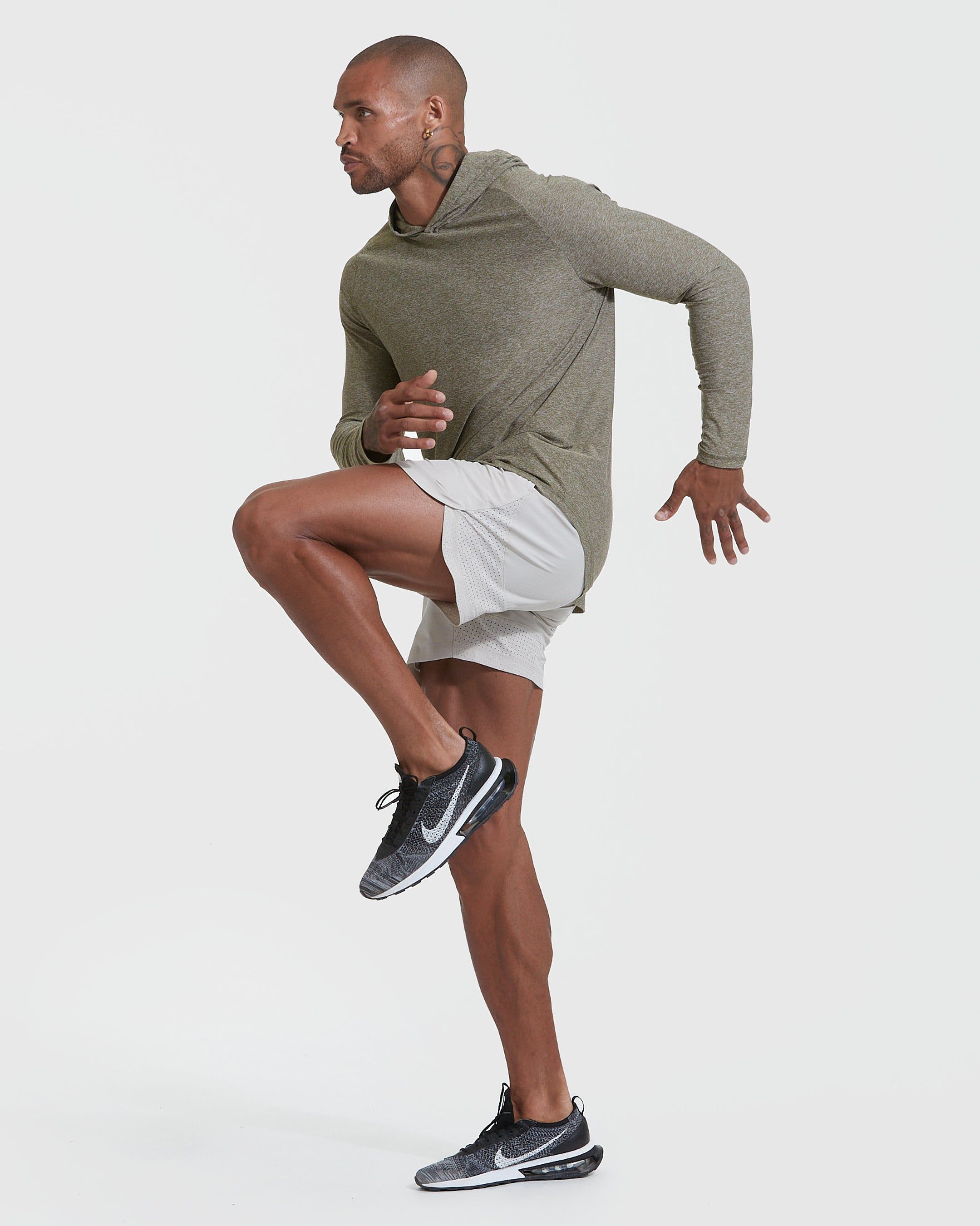 Heather Military Green Active Hoodie sold by True Classic product image thumbnail 5