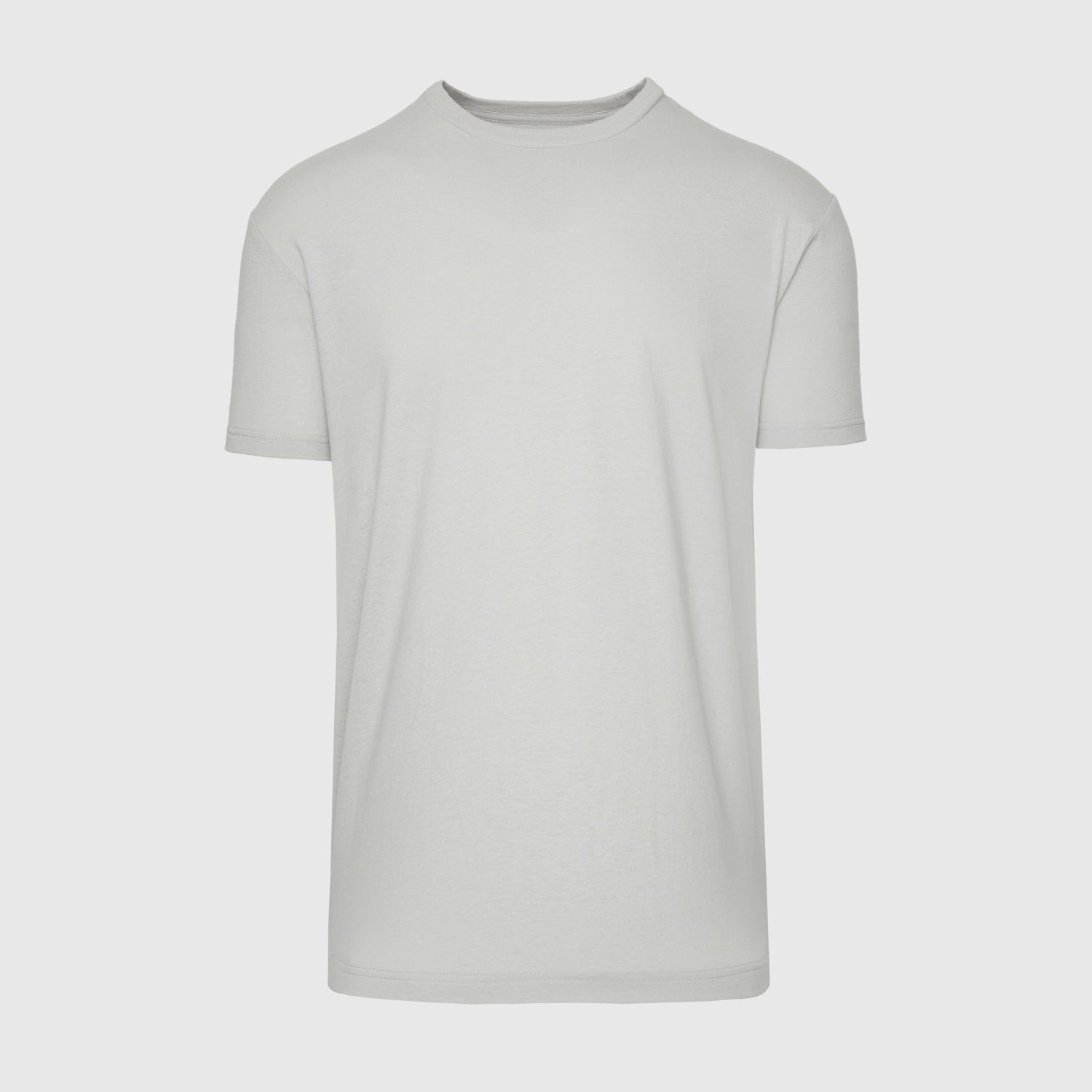 Light Gray Short Sleeve Crew Neck Tee sold by True Classic product image thumbnail 2