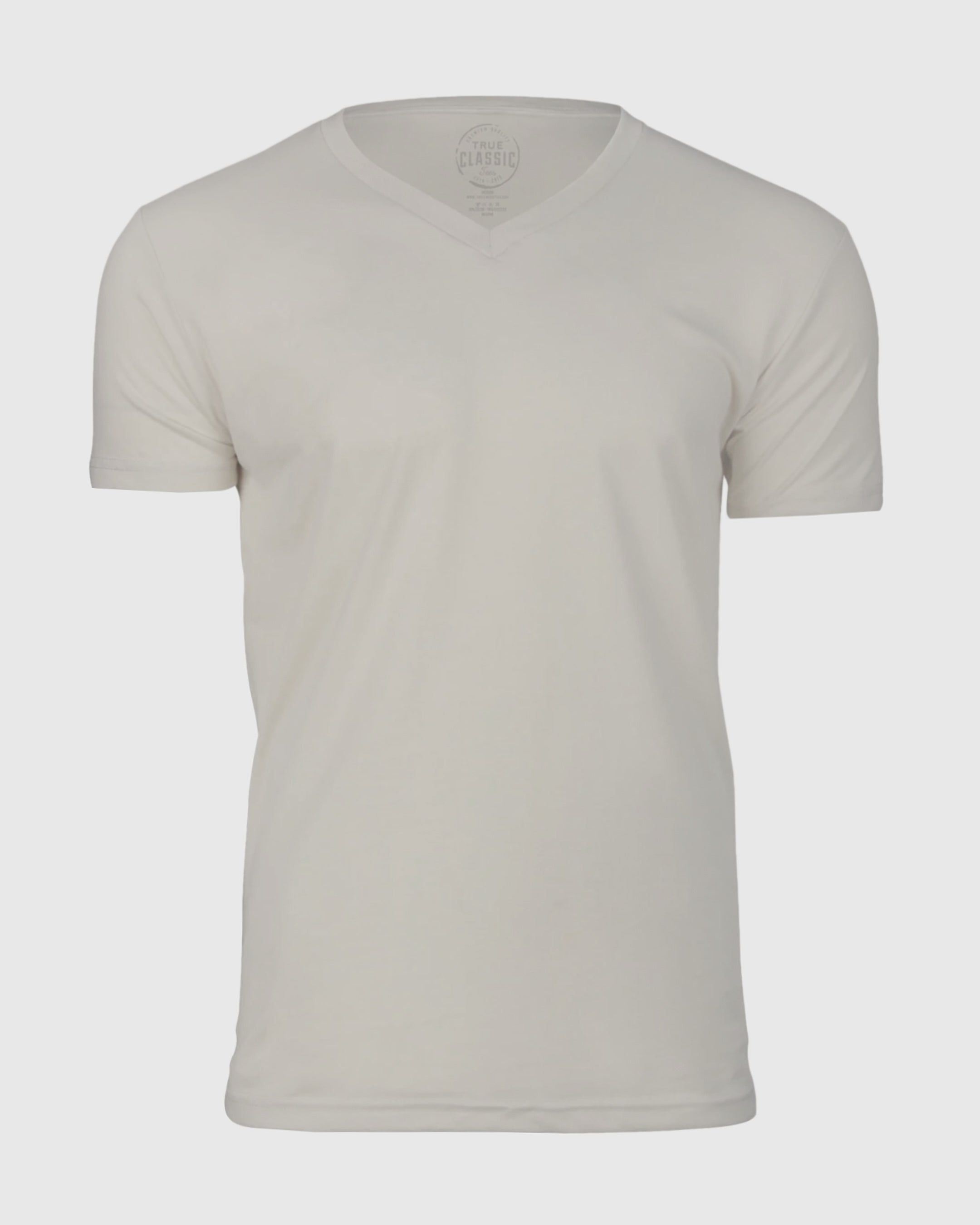 Sand V-Neck T-Shirt sold by True Classic product image thumbnail 2