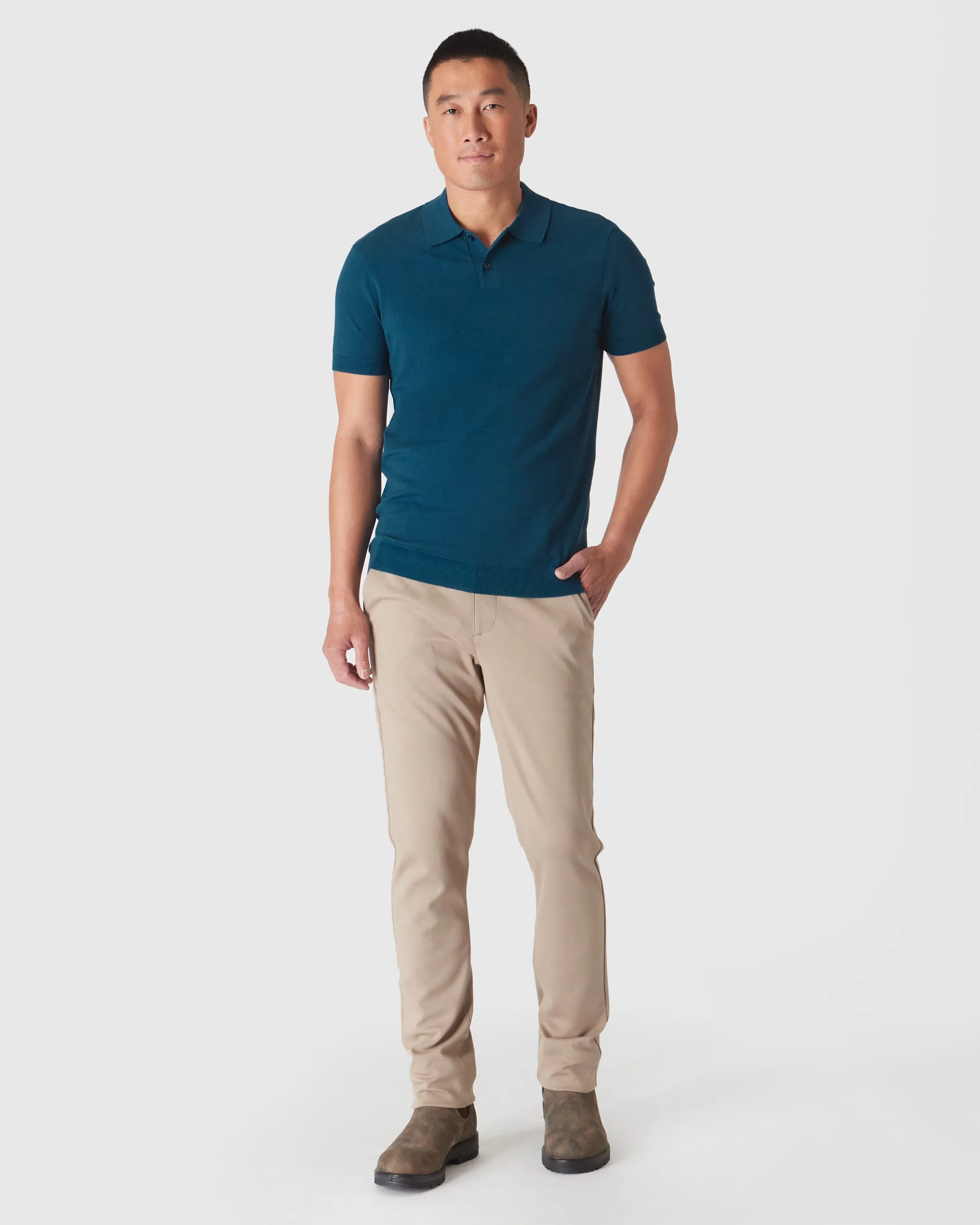 Seasonal Hues Short Sleeve Sweater Polo 3-Pack sold by True Classic product image thumbnail 2