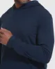 Navy Hooded Long Sleeve T-Shirt sold by True Classic