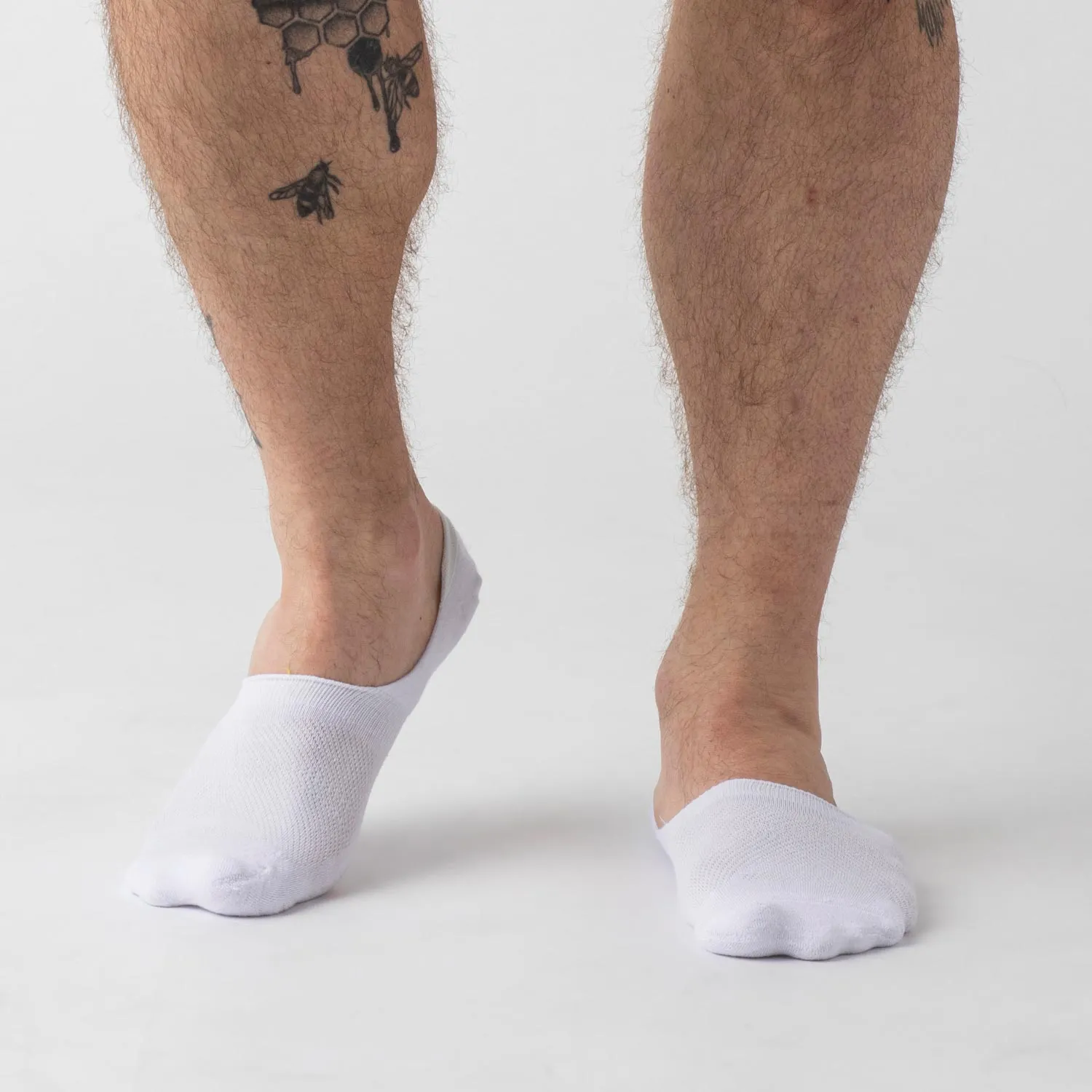 White Never Show Socks 3 Pack sold by True Classic product image thumbnail 2