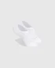 White Active Never Show Socks 3-Pack sold by True Classic