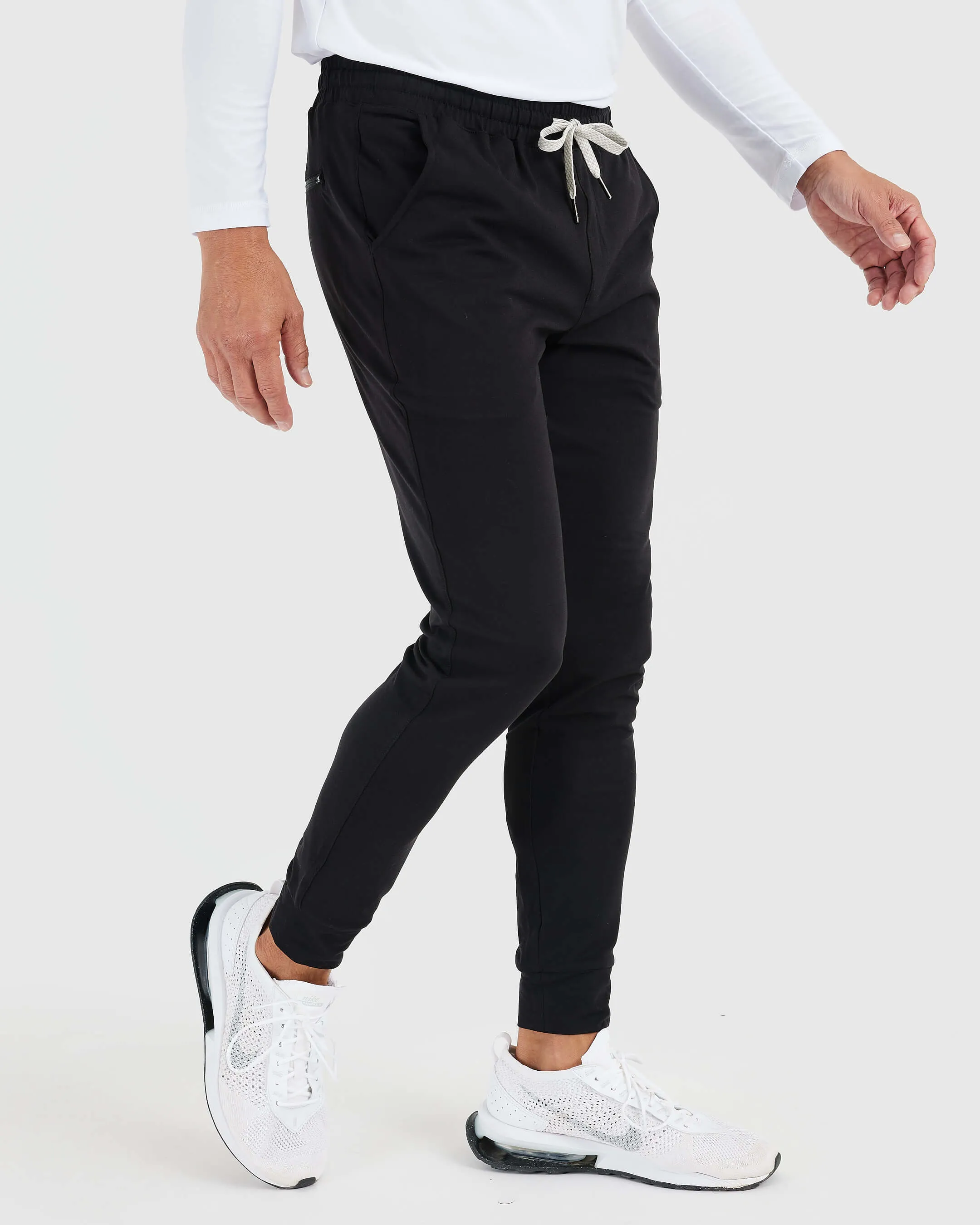 Black Active Joggers sold by True Classic product image thumbnail 4