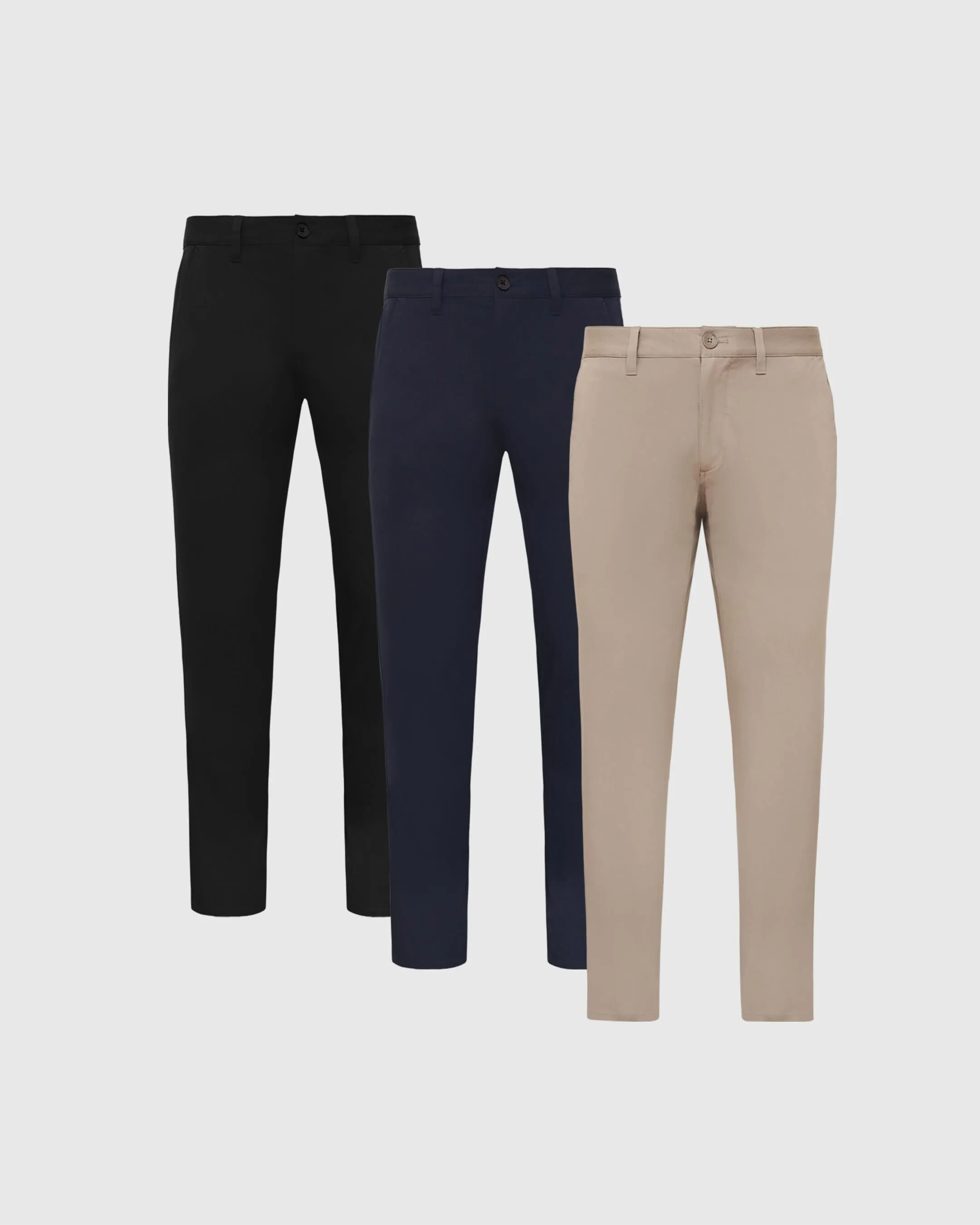 Core Color Slim Twill Chino Pant 3-Pack sold by True Classic