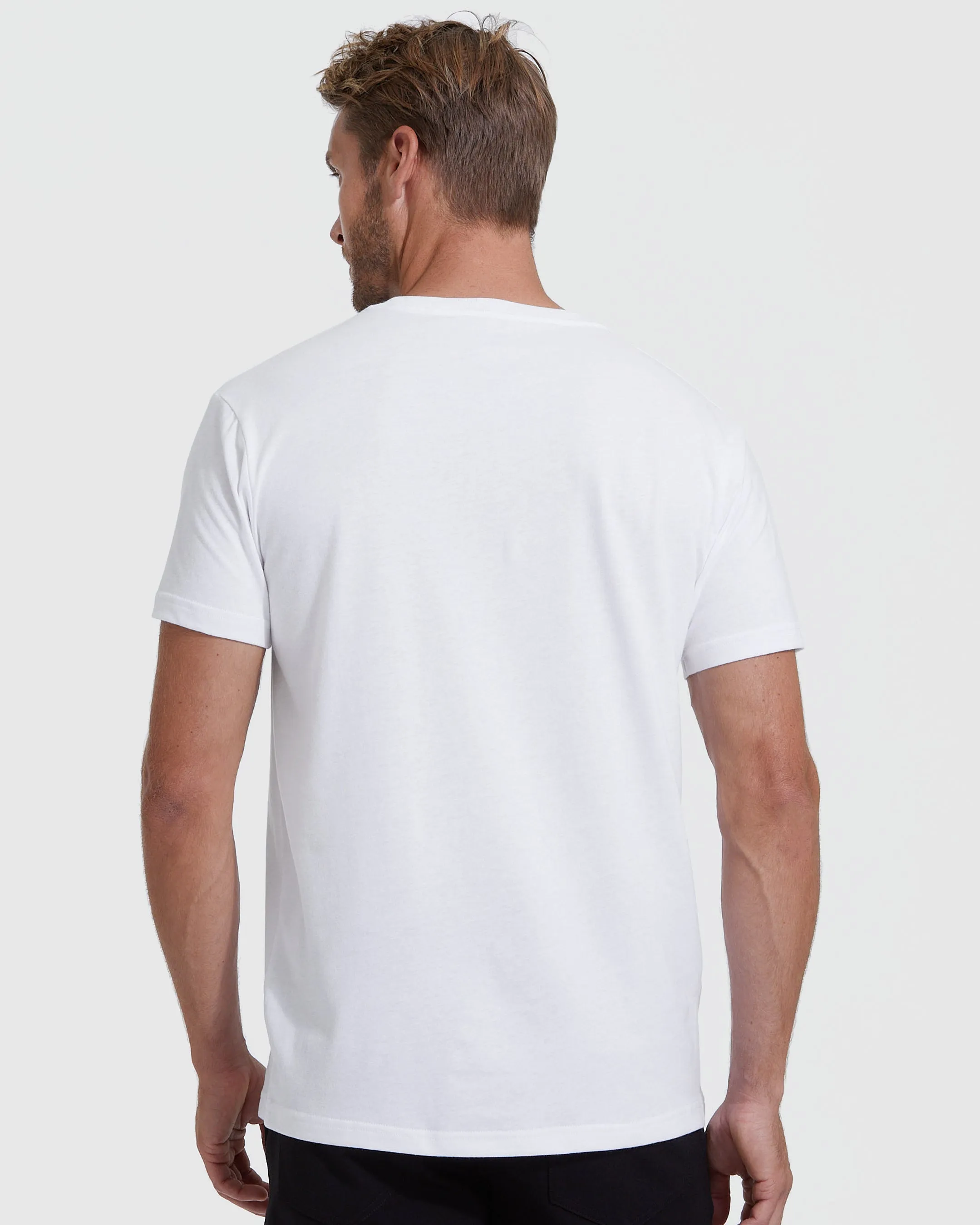 White Classic V-Neck 6-Pack sold by True Classic product image thumbnail 4