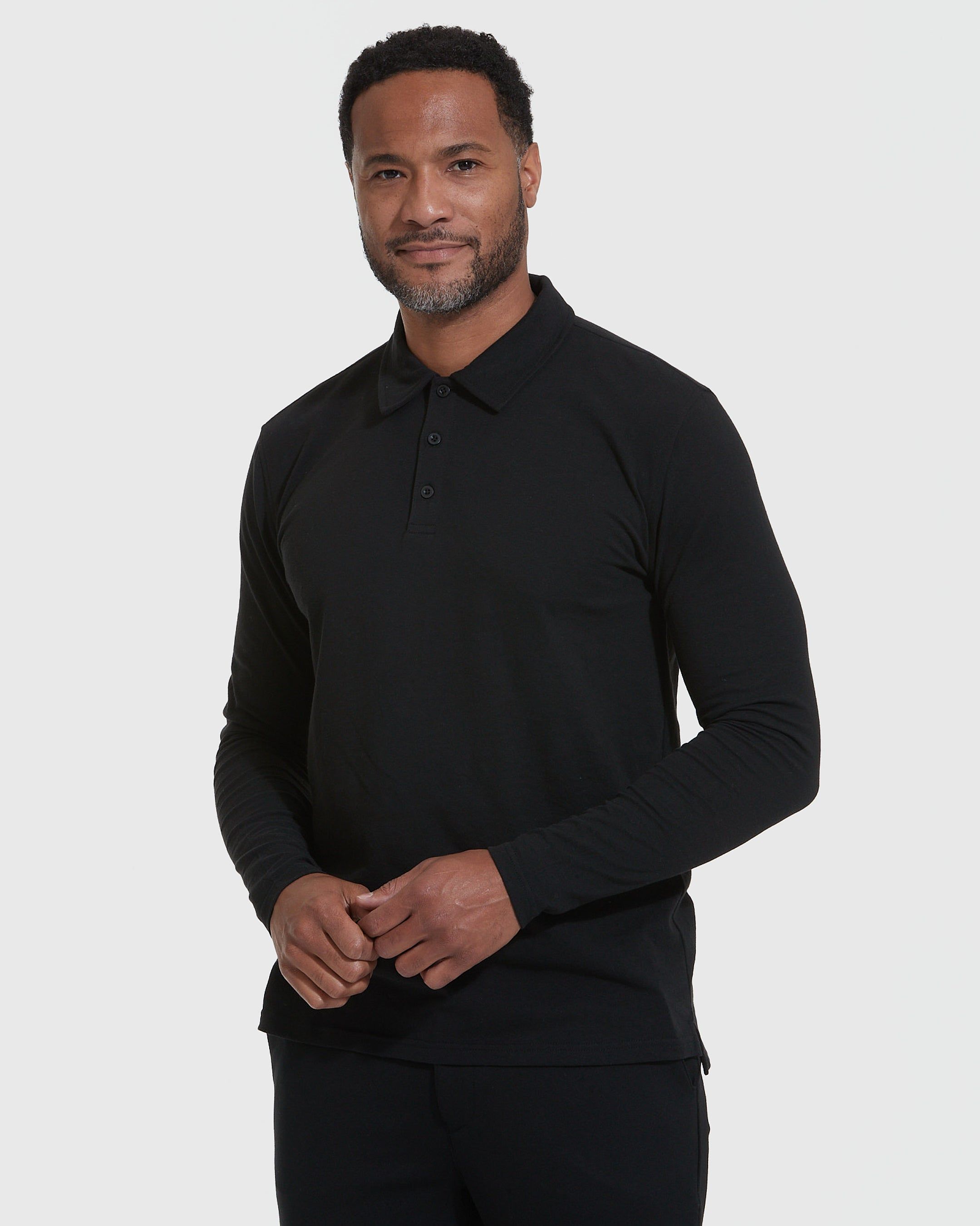 Core Color Long Sleeve Polo 3-Pack sold by True Classic product image thumbnail 4