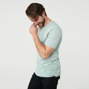 Sage V-Neck sold by True Classic