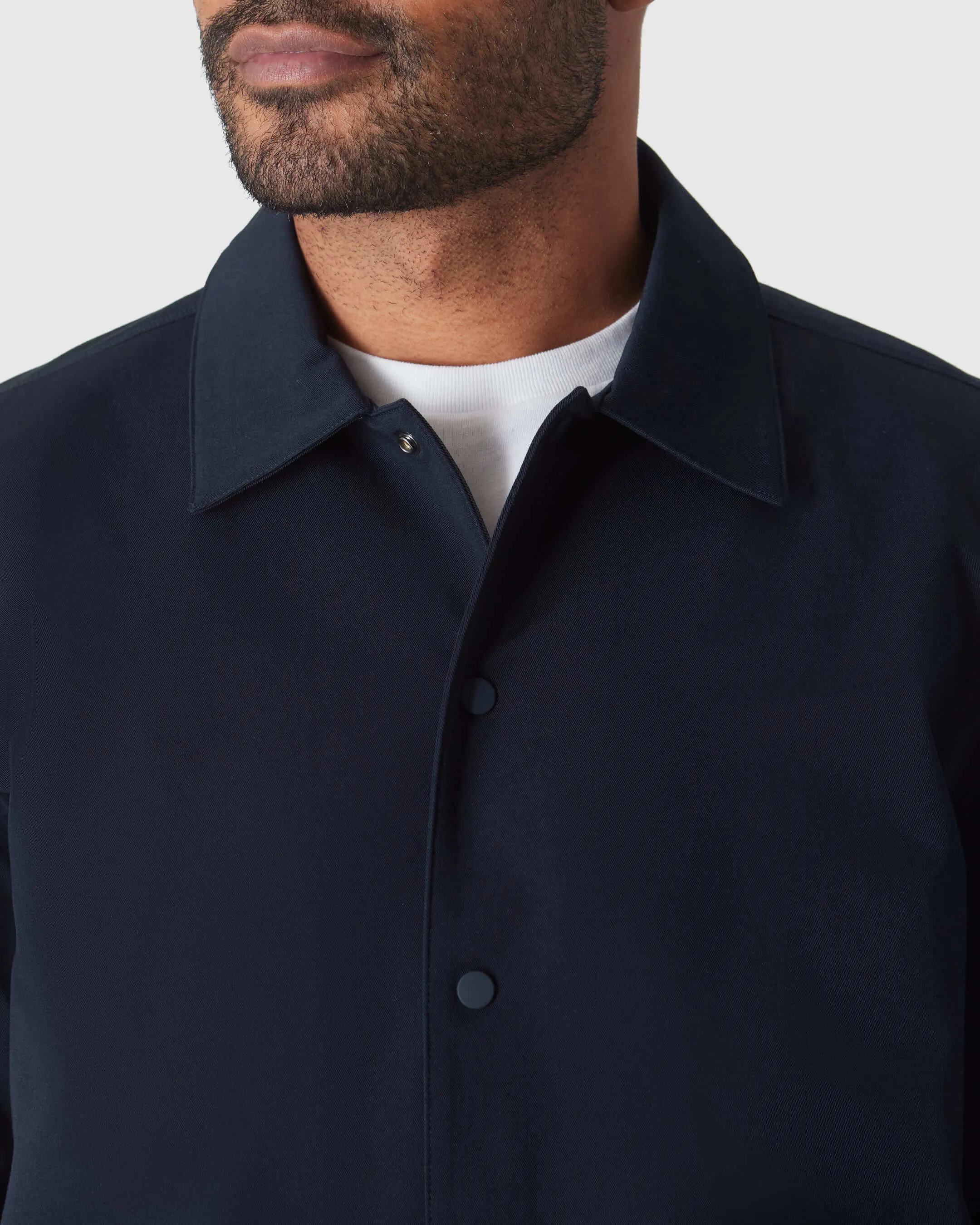 Navy Coaches Jacket sold by True Classic product image thumbnail 5