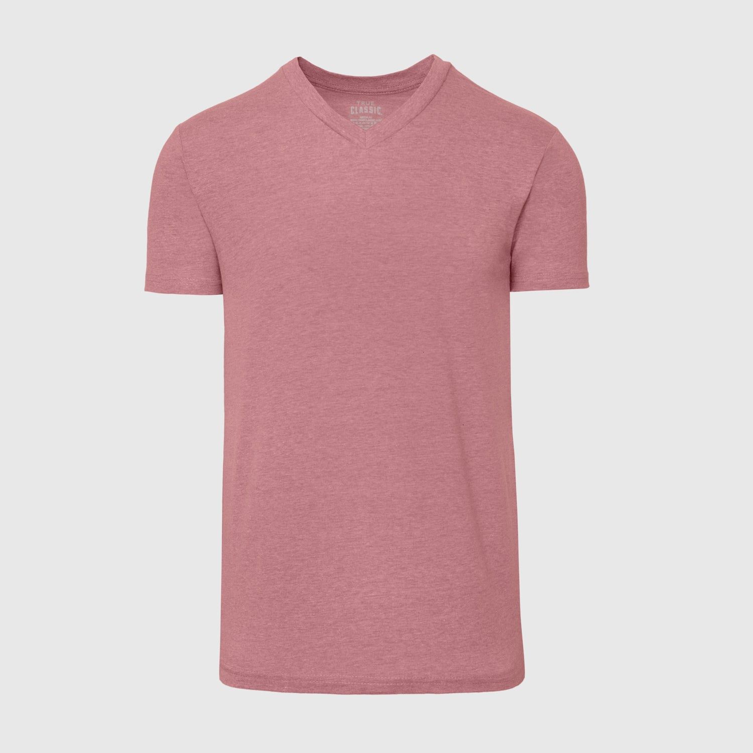 Heather Crimson V-Neck Tee sold by True Classic product image thumbnail 2