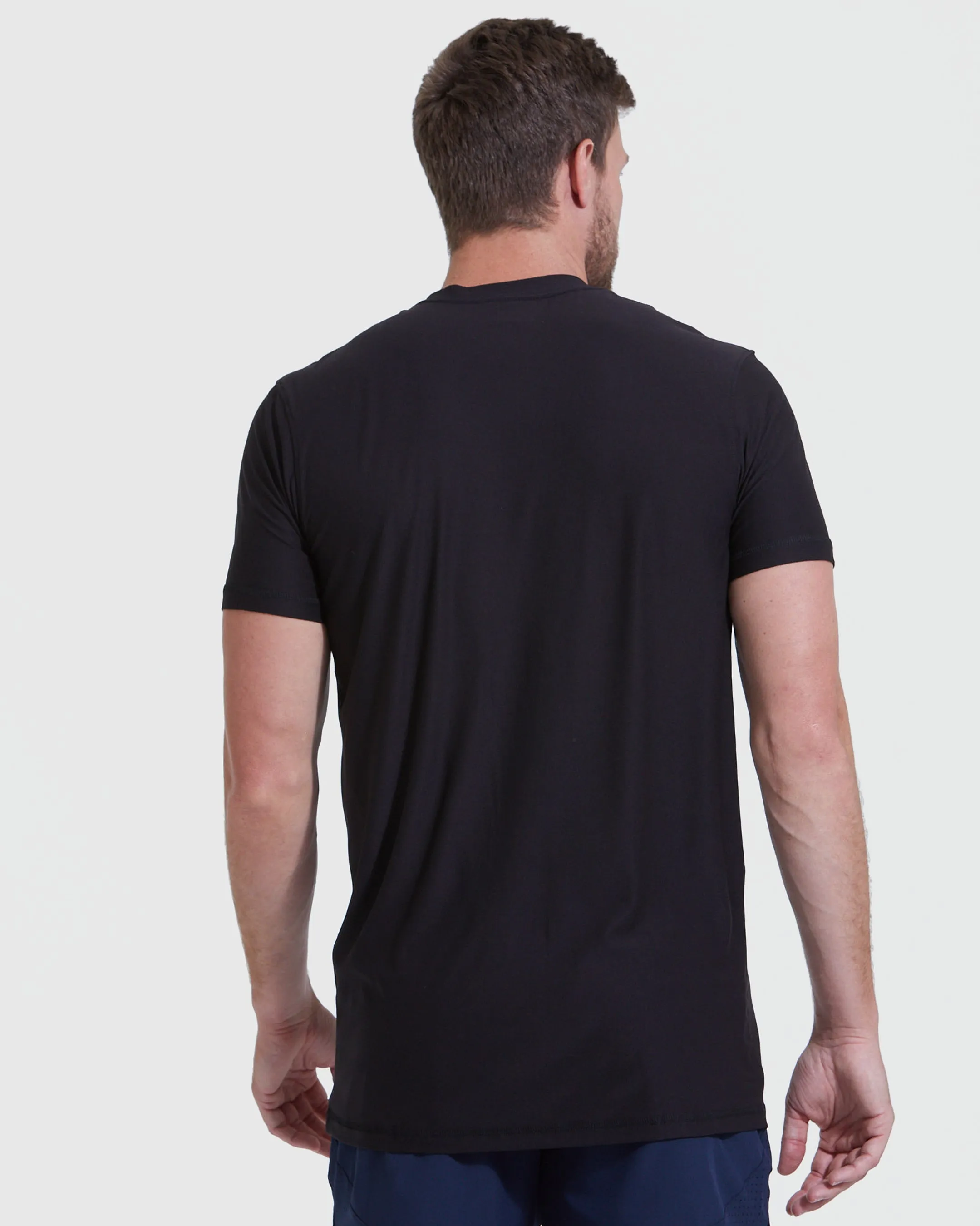 Black Tall Active Crew Neck 2.0 sold by True Classic product image thumbnail 3
