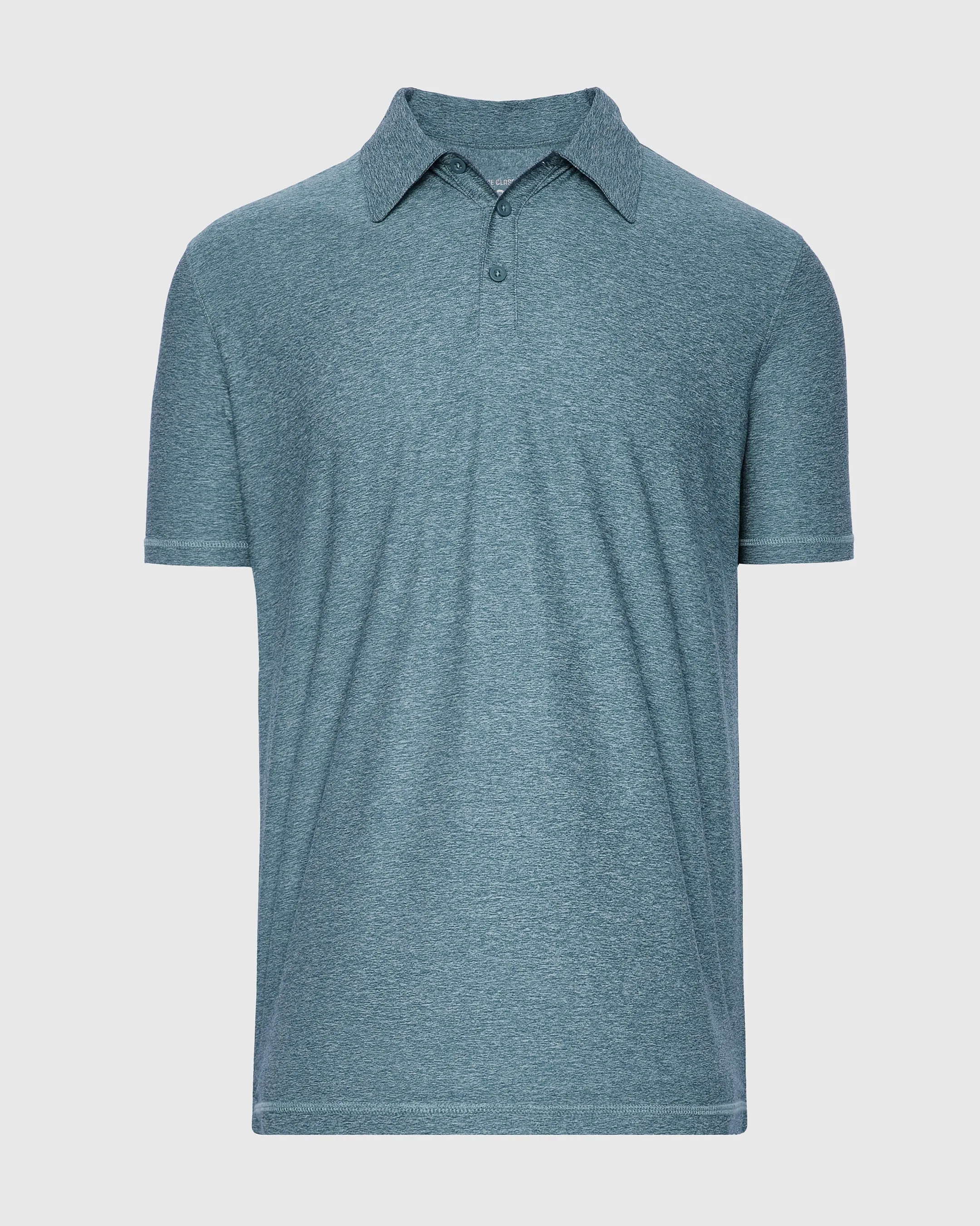Heather Centurion Short Sleeve Active Polo sold by True Classic product image thumbnail 2