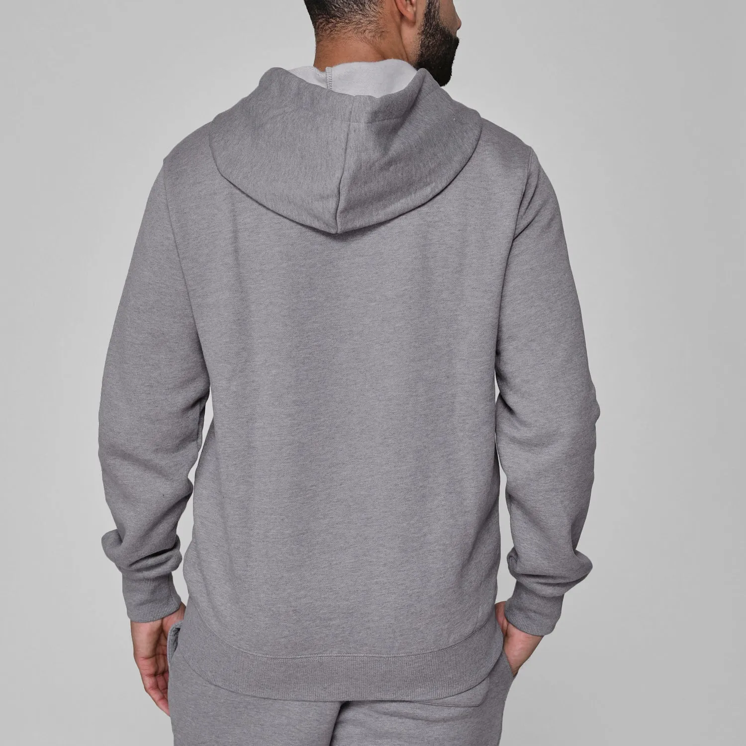Heather Gray Fleece Zip Hoodie and Jogger Set sold by True Classic product image thumbnail 3