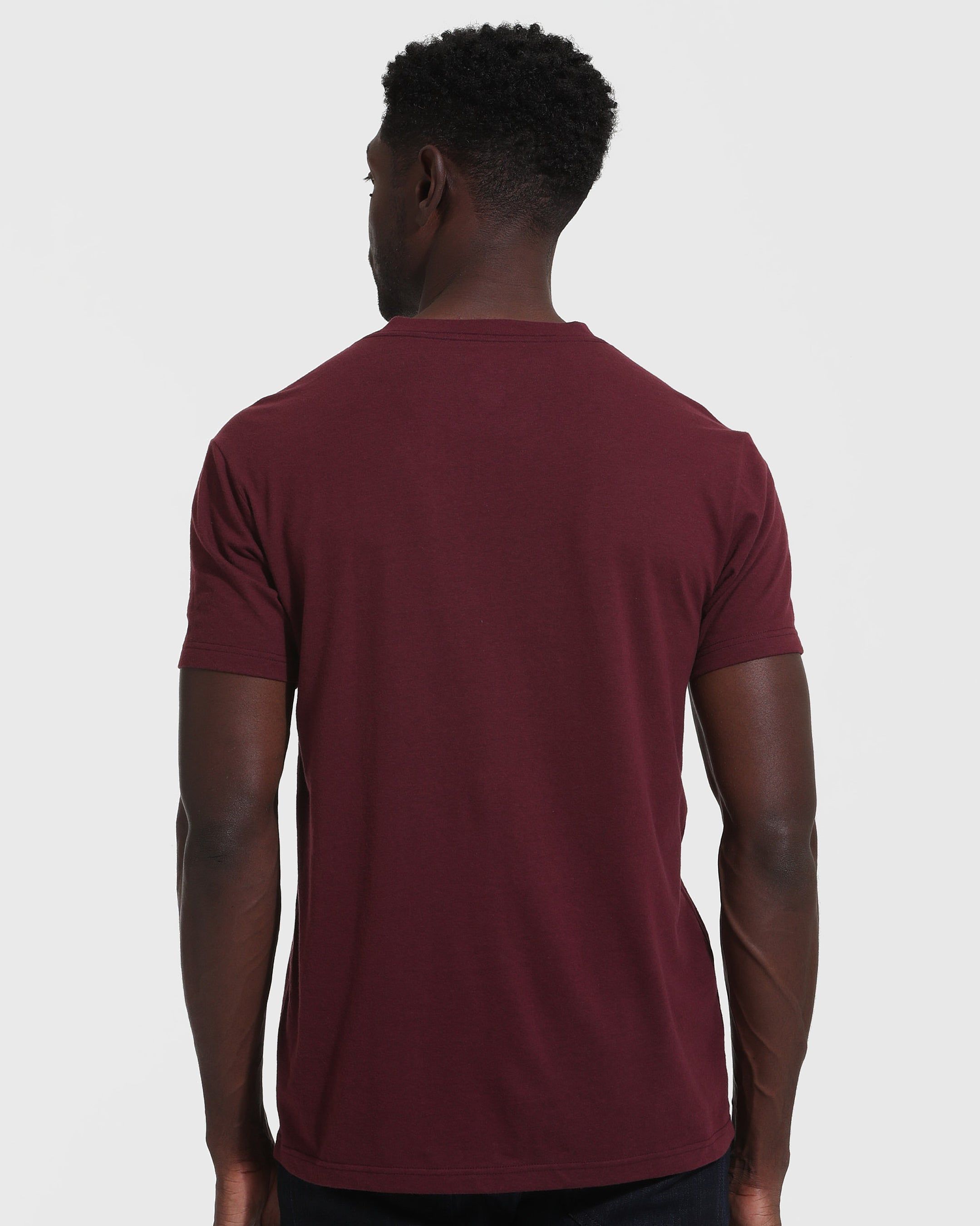 Mahogany V-Neck T-Shirt sold by True Classic product image thumbnail 4