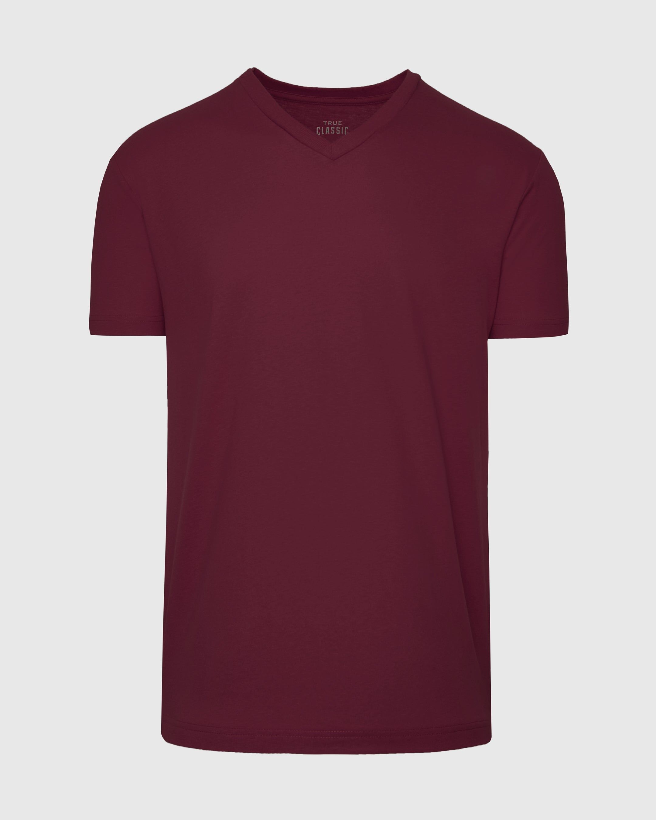 Mahogany V-Neck T-Shirt sold by True Classic product image thumbnail 2