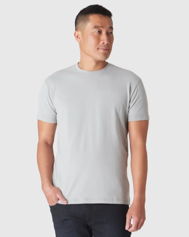 Steel Short Sleeve Crew Neck Tee sold by True Classic