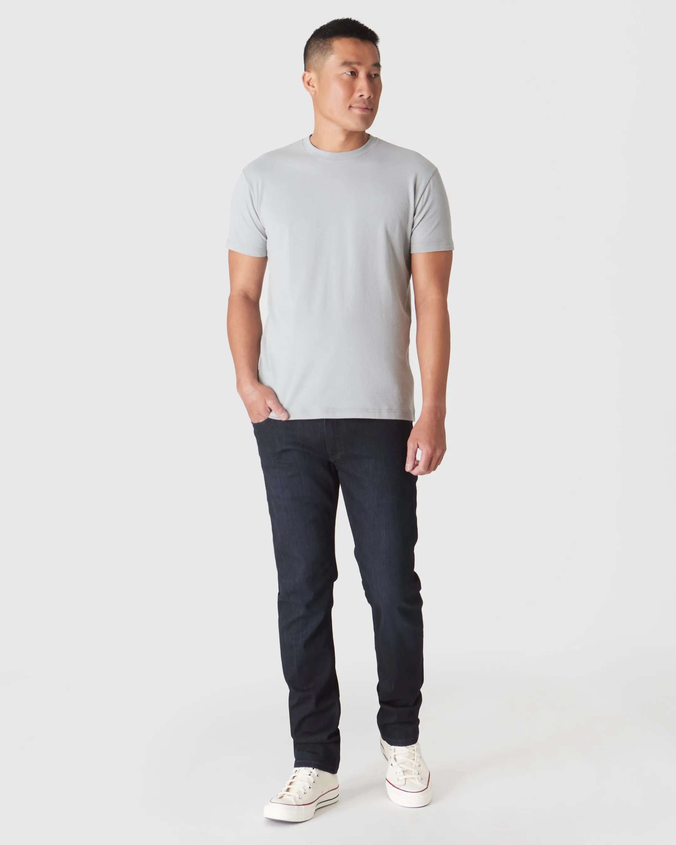 Steel Short Sleeve Crew Neck Tee sold by True Classic product image thumbnail 4