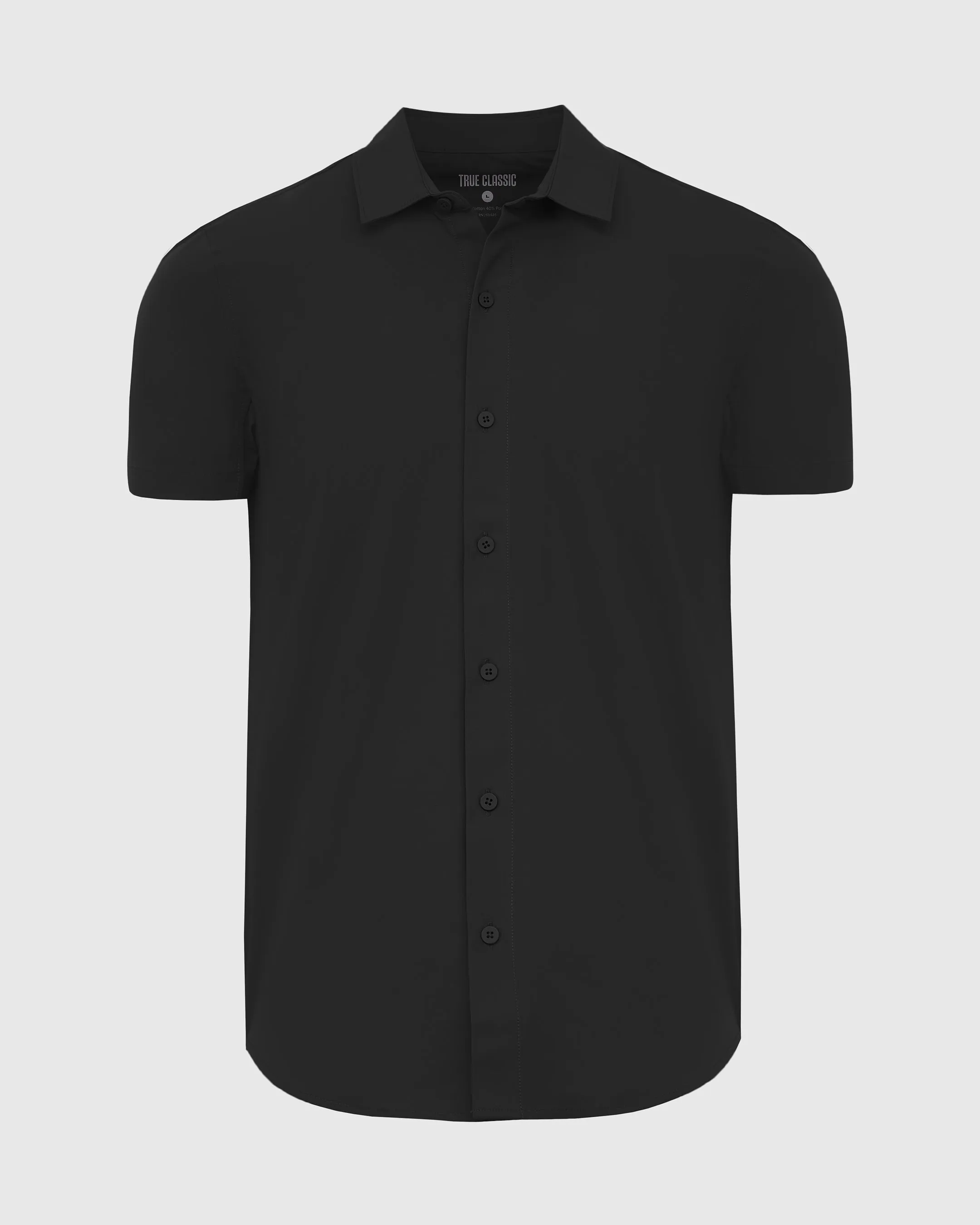 Black Commuter Short Sleeve Shirt sold by True Classic product image thumbnail 2