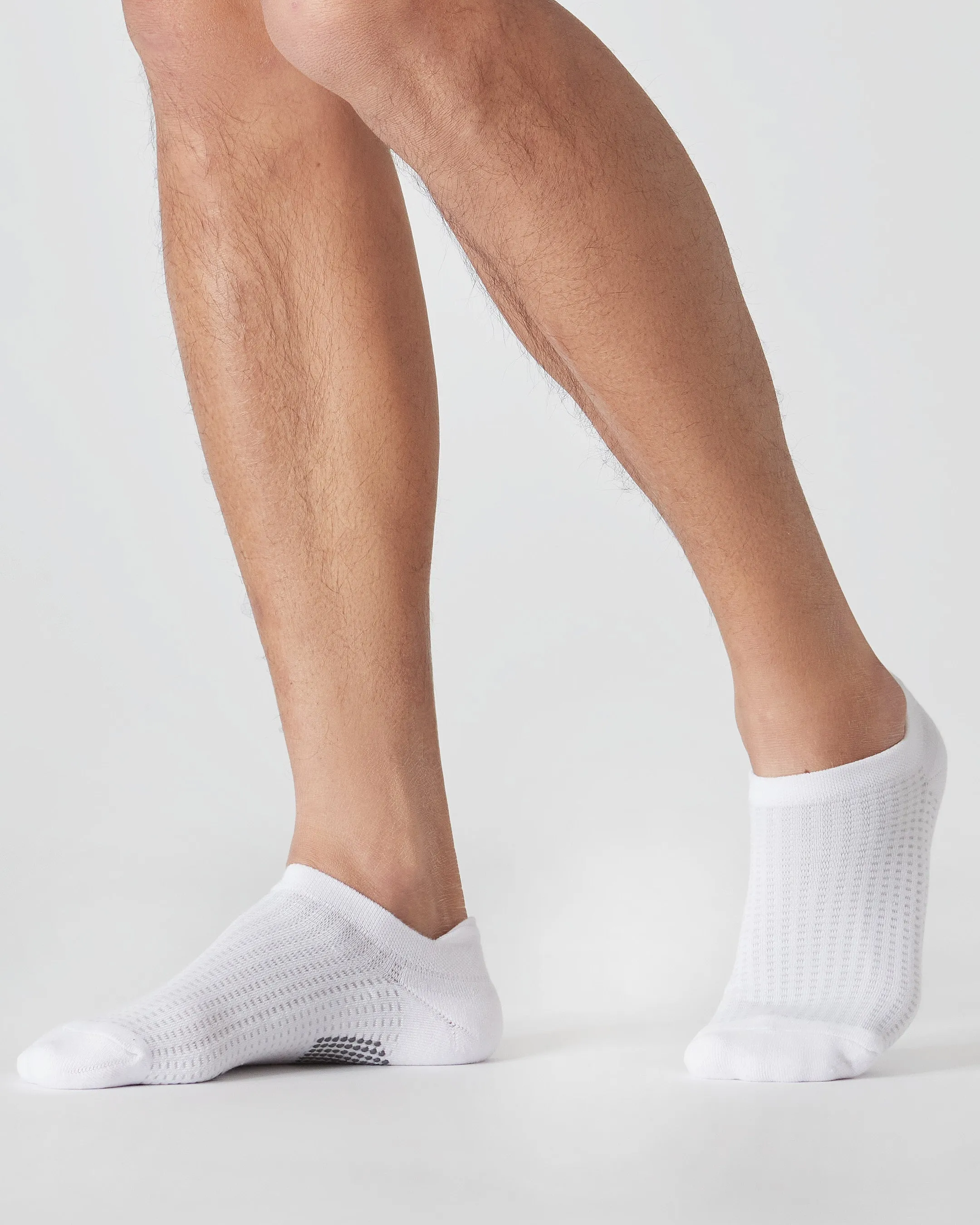 White Active Ankle Socks 3-Pack sold by True Classic product image thumbnail 3