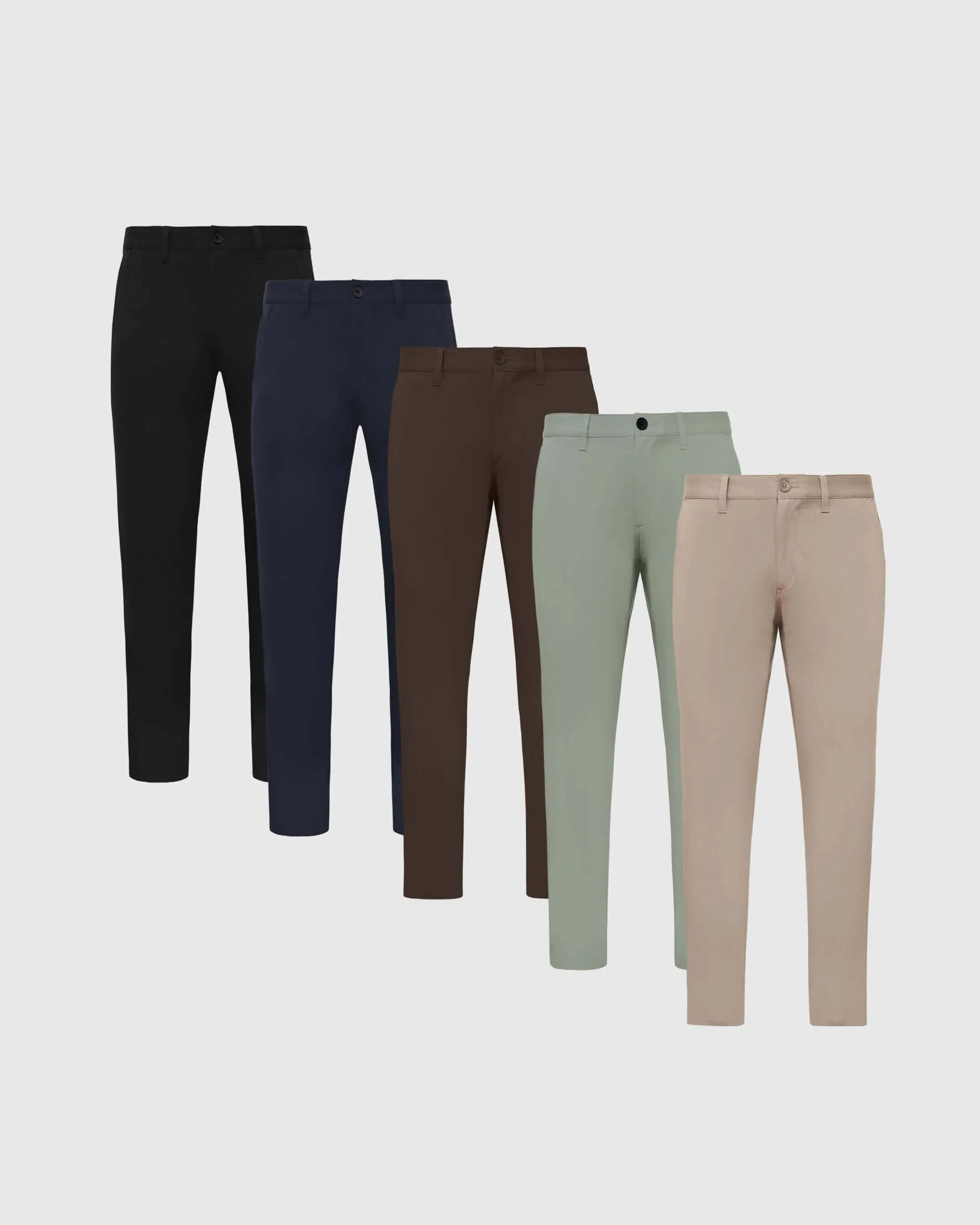 Weekday Stretch Slim Twill Chino Pant 5-Pack sold by True Classic