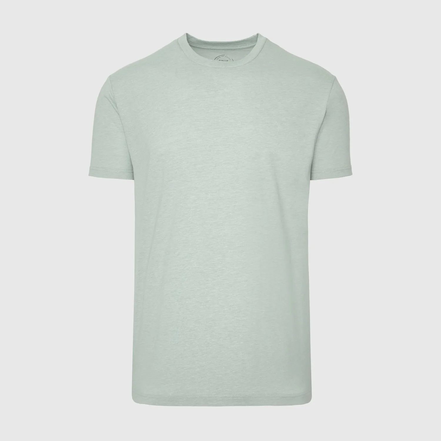 Heather Sage Short Sleeve Crew Neck Tee sold by True Classic product image thumbnail 2