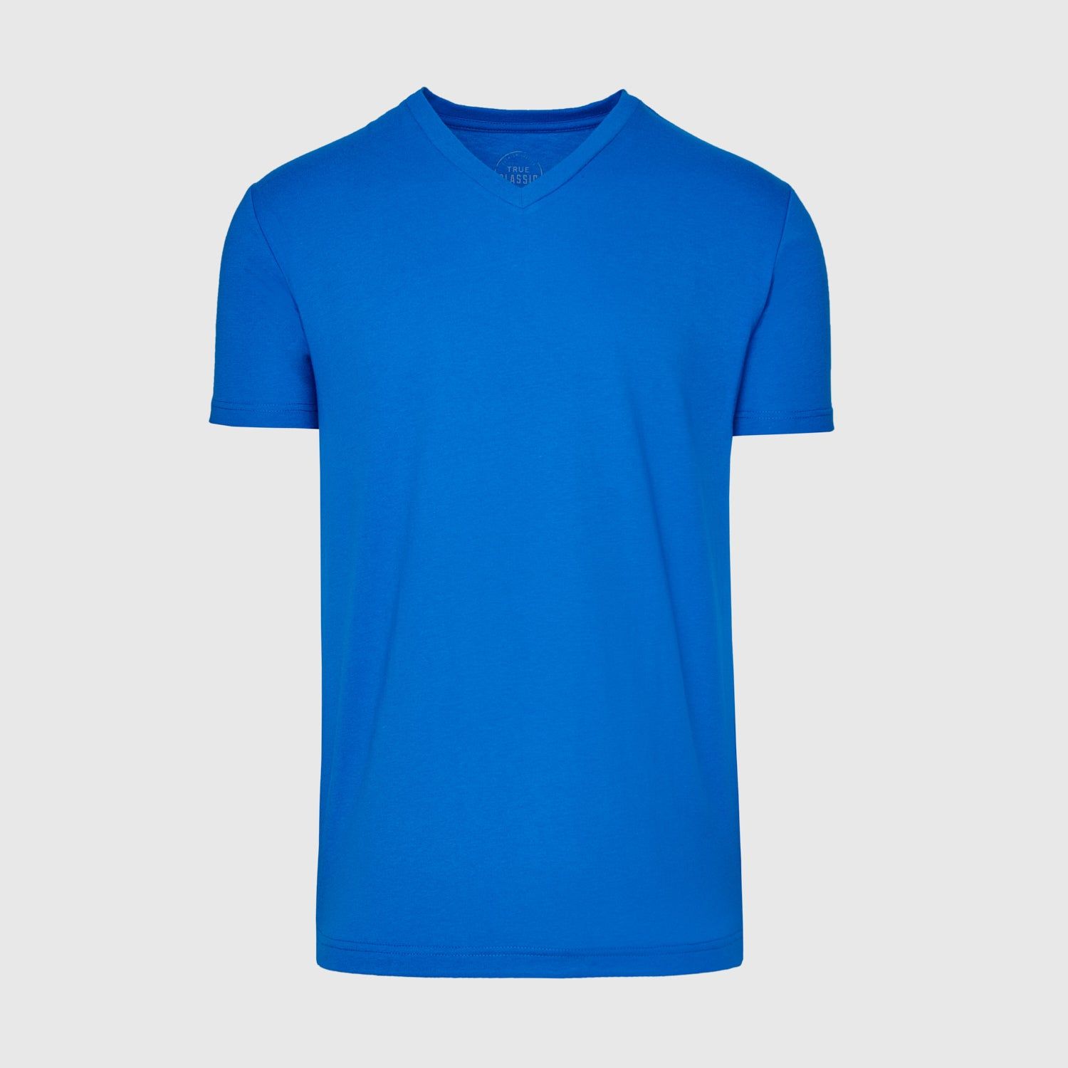 Electric Blue V-Neck T-Shirt sold by True Classic product image thumbnail 2