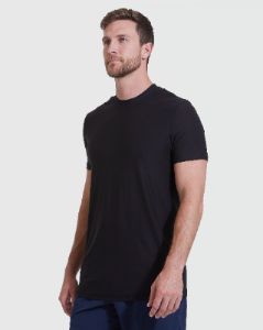Black Tall Active Crew Neck sold by True Classic