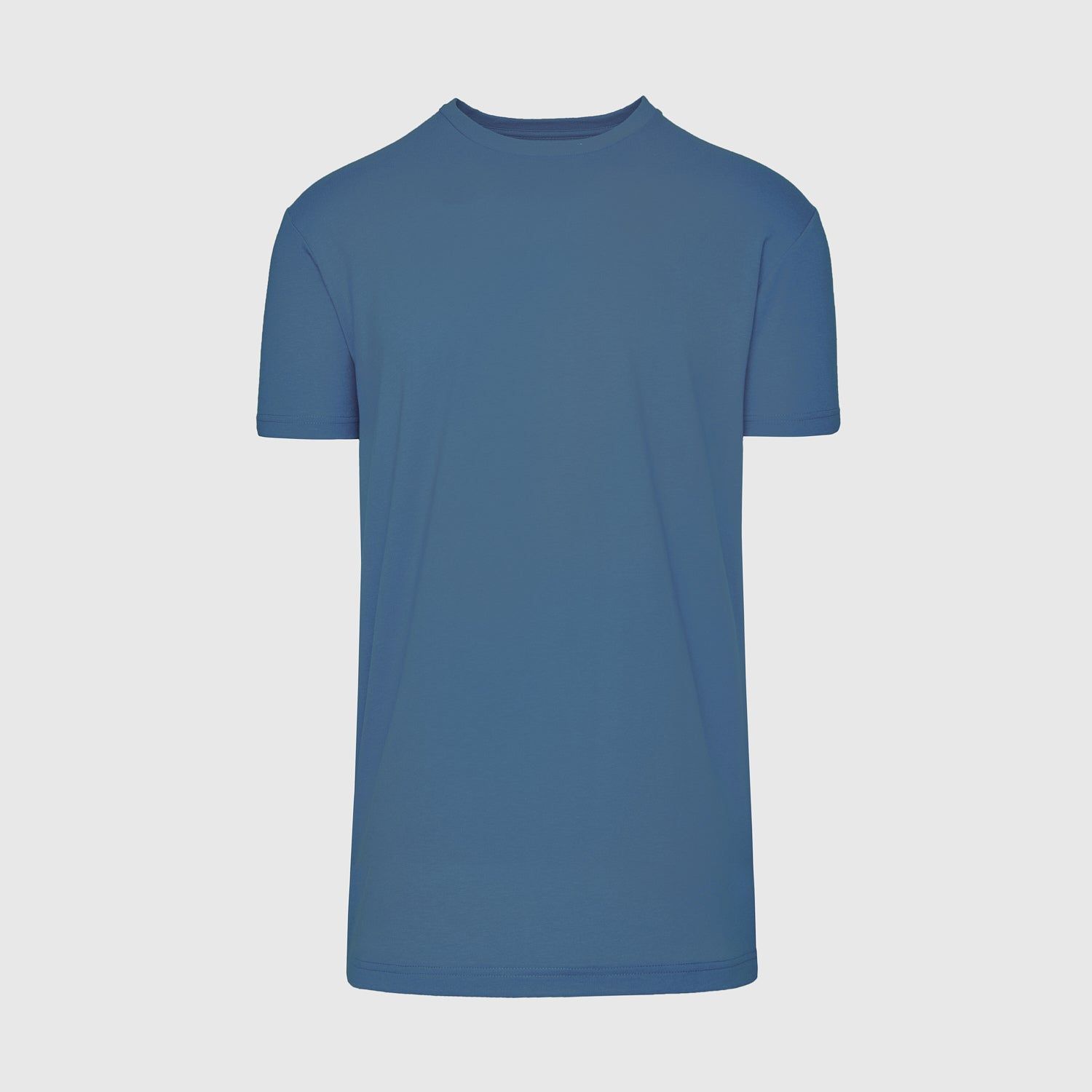Stone Blue Tall Straight Hem Crew Neck T-Shirt sold by True Classic product image thumbnail 2