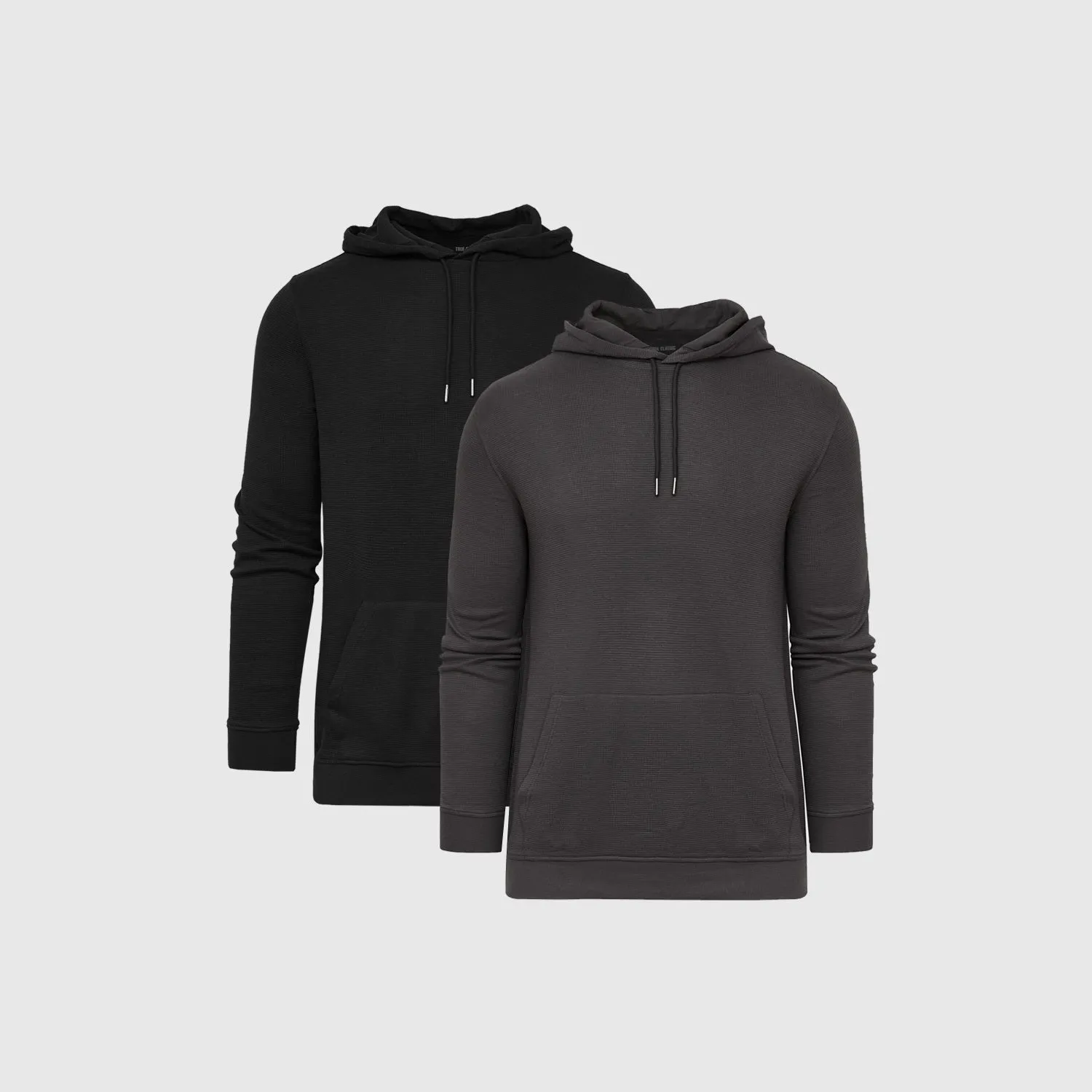 Dark Tones Waffle Hoodie 2-Pack sold by True Classic