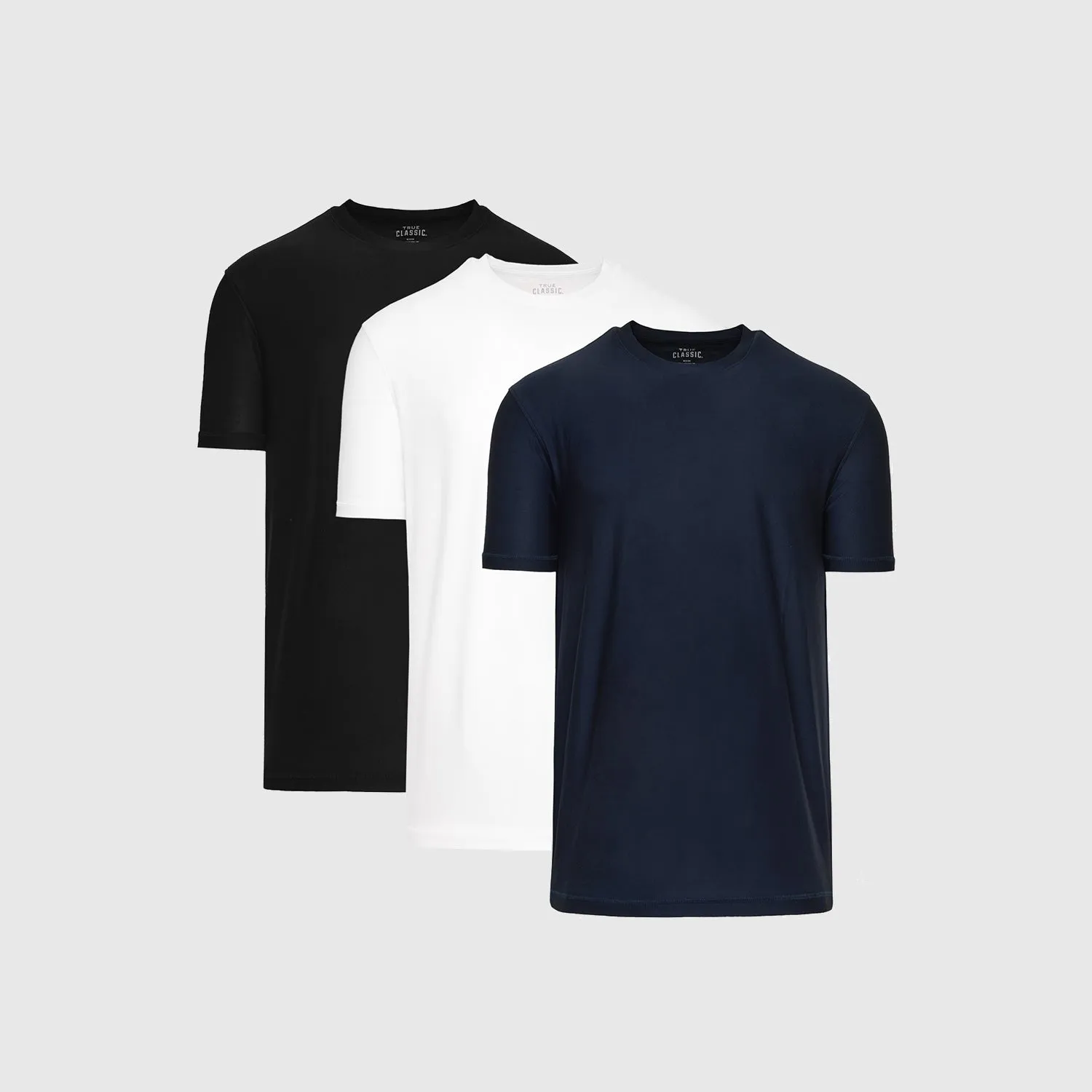 The Standard Active Crew Neck T-Shirt 3-Pack sold by True Classic