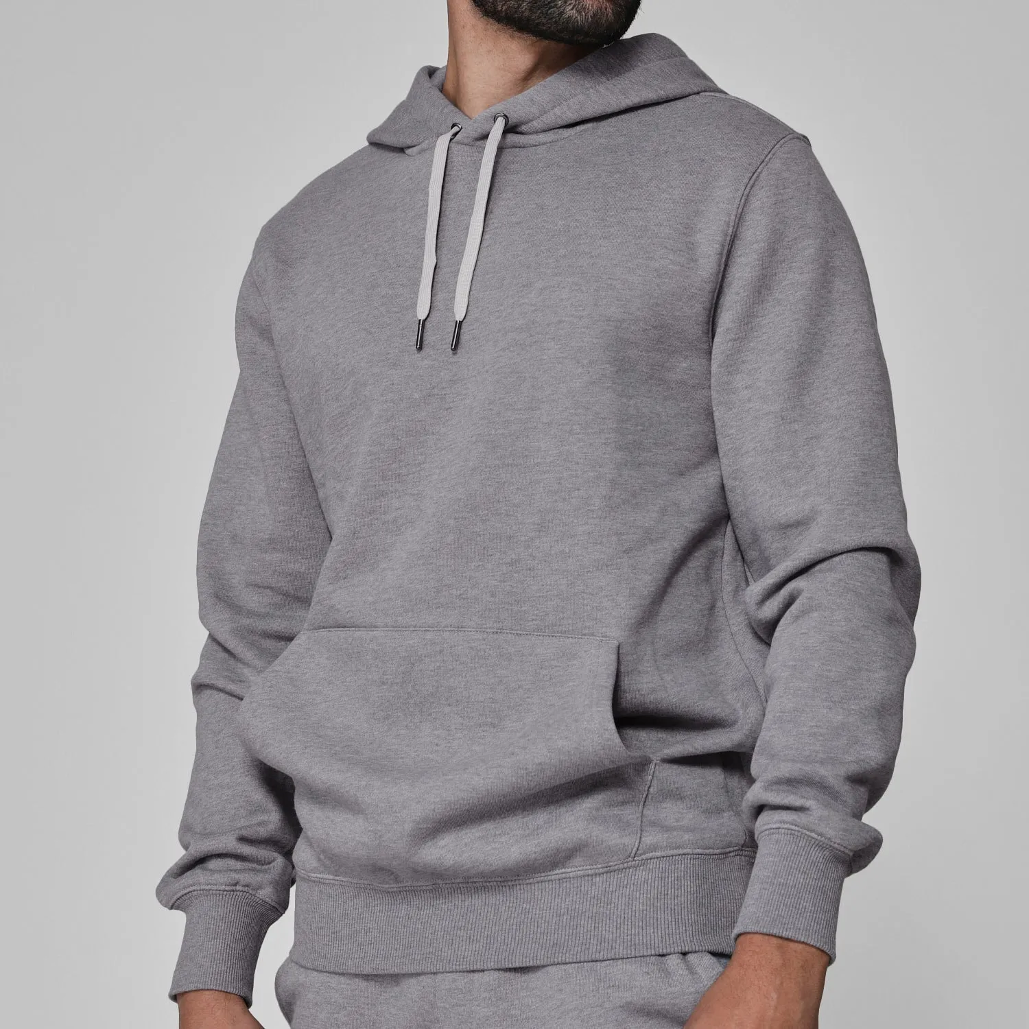 Heather Gray Pullover Hoodie and Jogger Set sold by True Classic product image thumbnail 2