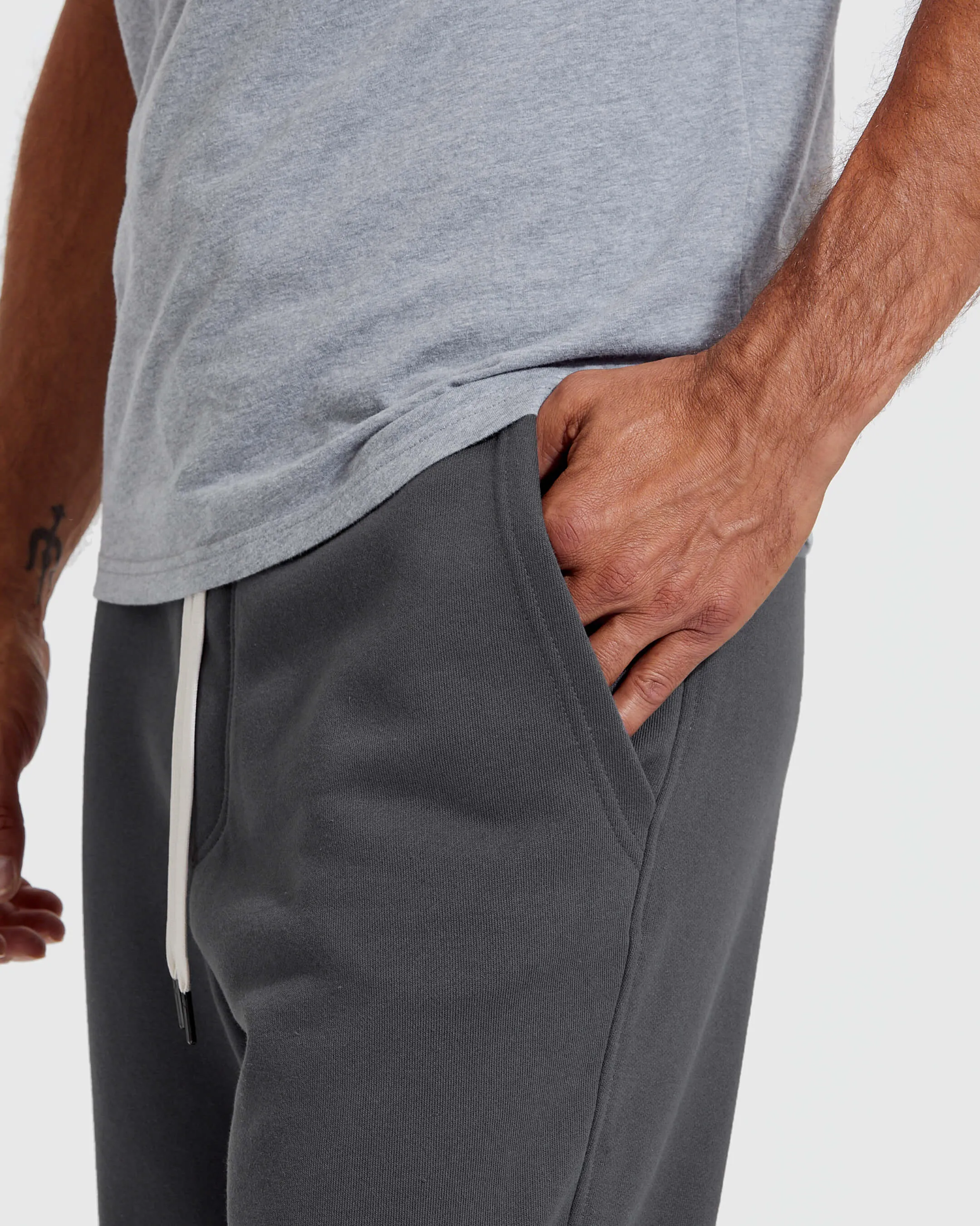 Carbon Fleece French Terry Joggers sold by True Classic product image thumbnail 5