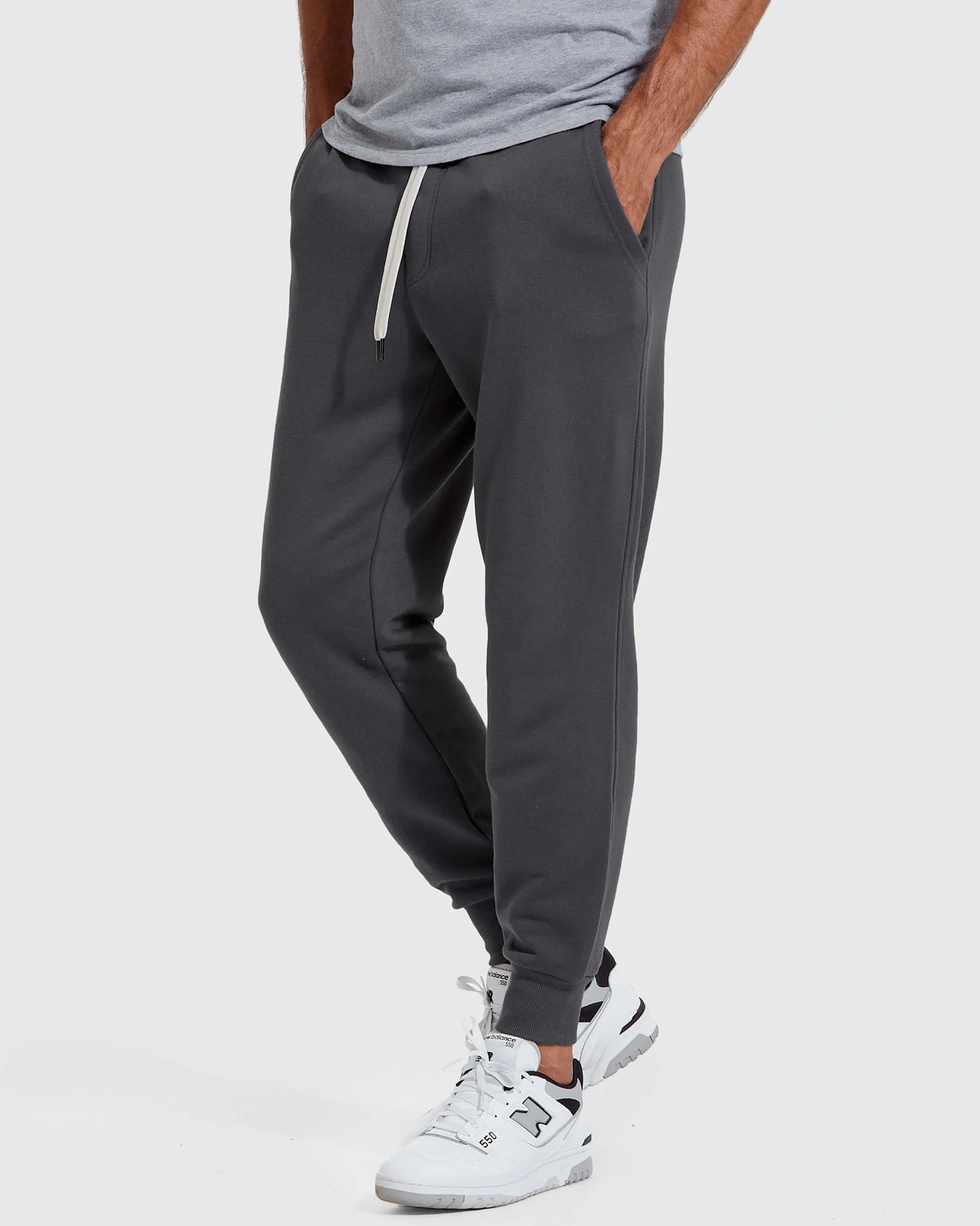 Carbon Fleece French Terry Joggers sold by True Classic product image thumbnail 4