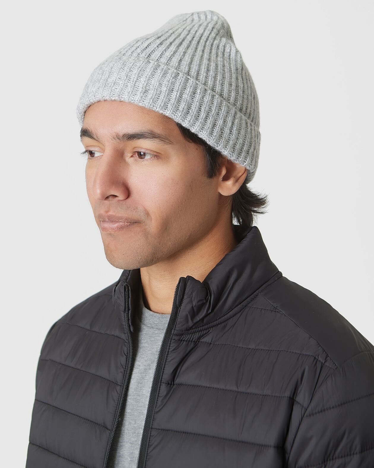 Heather Gray Sweater Beanie sold by True Classic product image thumbnail 4