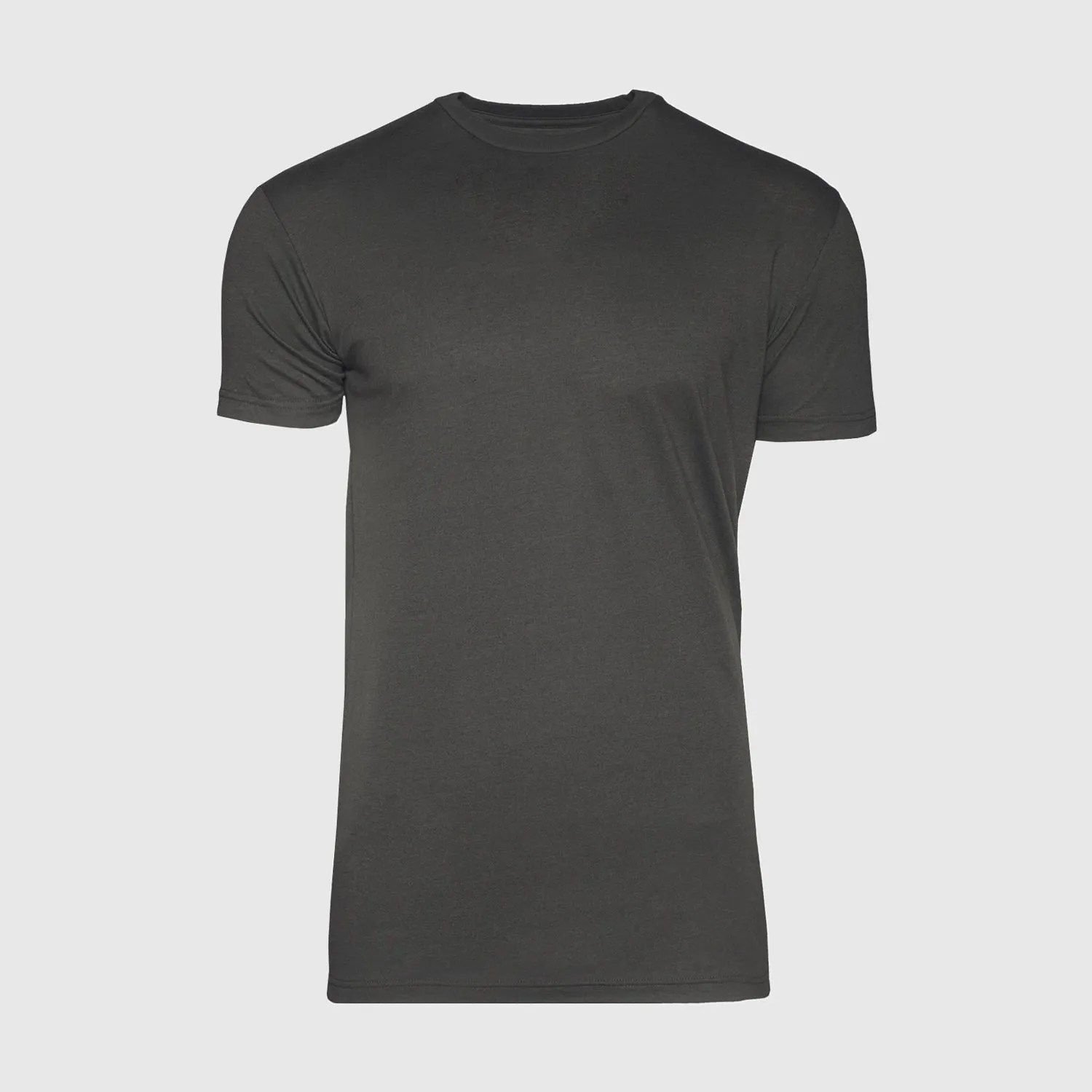 Carbon Tall Round Hem Crew Neck T-Shirt sold by True Classic product image thumbnail 2