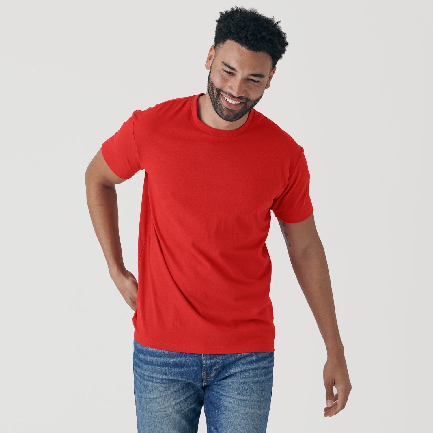 True Red Crew Neck T-Shirt sold by True Classic