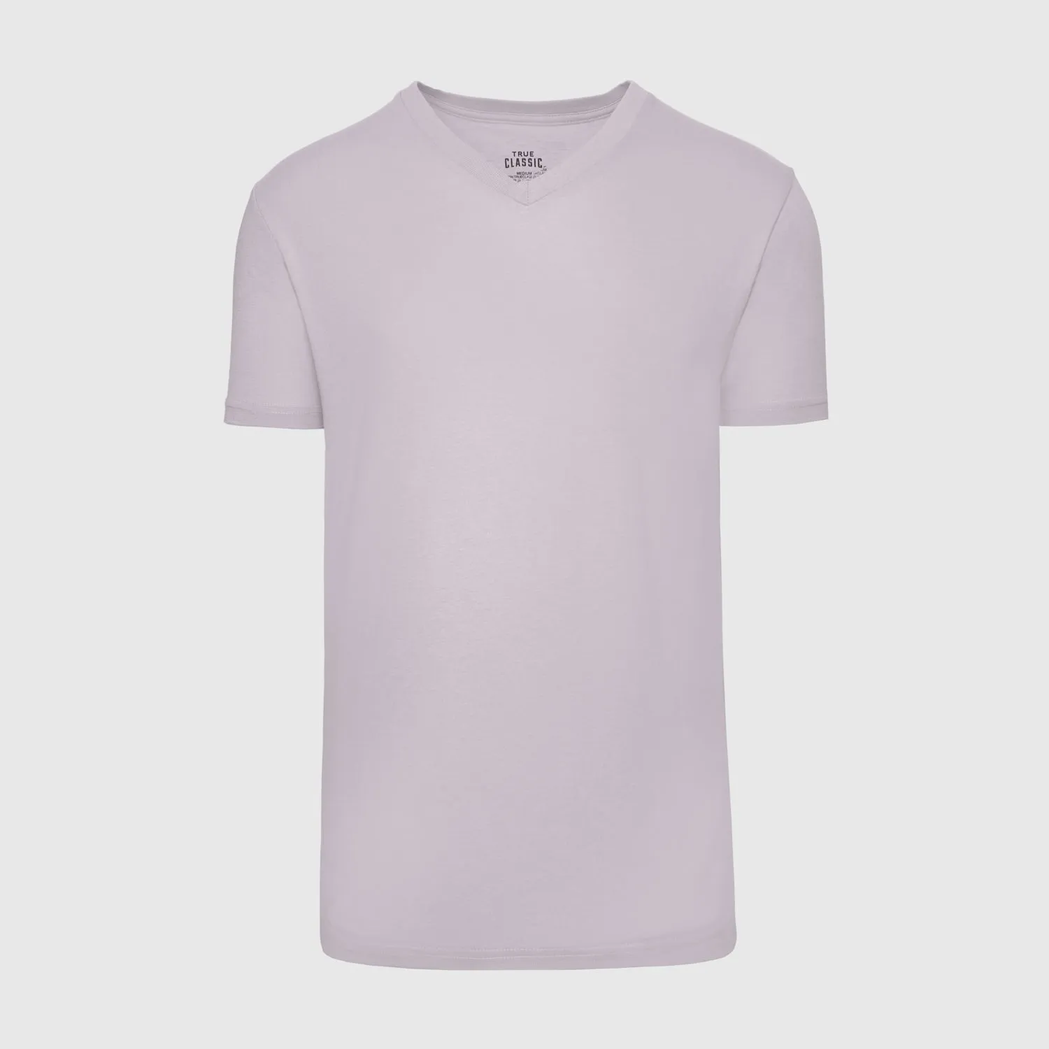 Lilac Gray V Neck T Shirt sold by True Classic product image thumbnail 2