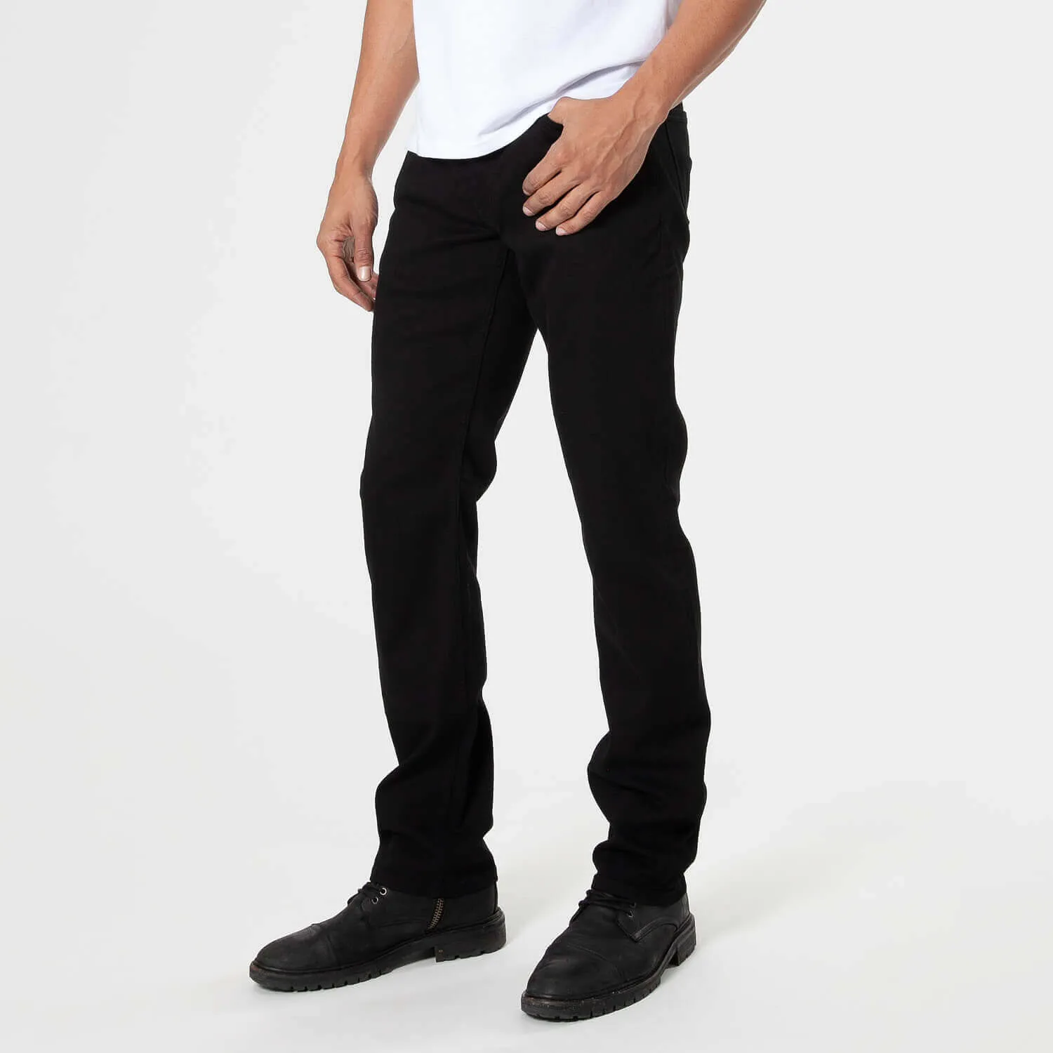 Black & Indigo Straight Comfort Stretch Jeans 2-Pack sold by True Classic product image thumbnail 4