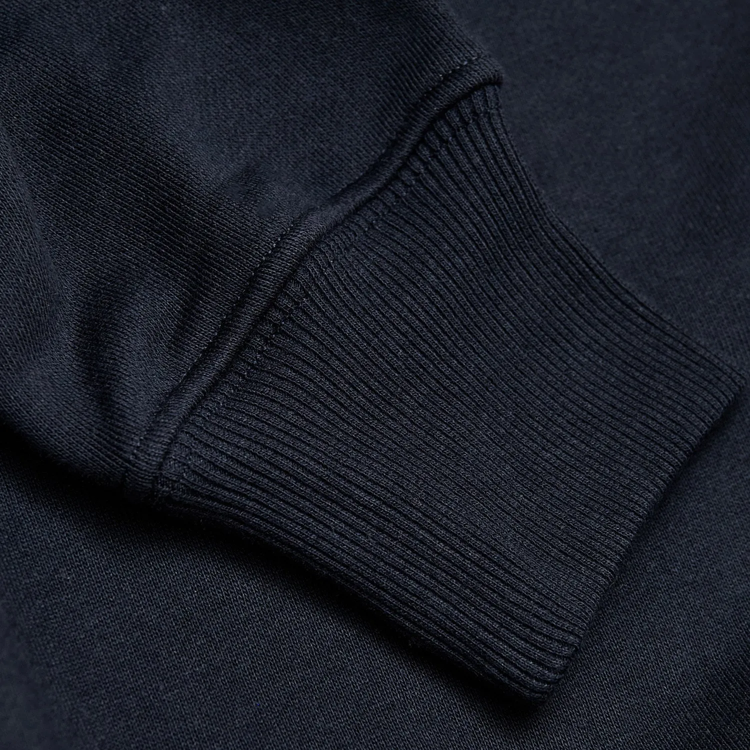 Navy Fleece French Terry Pullover Crew Neck sold by True Classic product image thumbnail 5