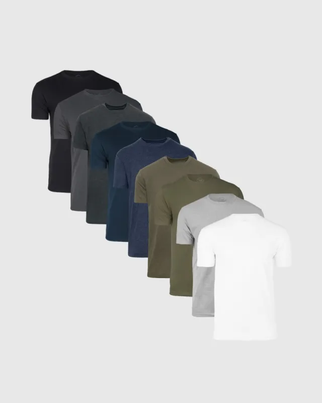 Essential Crew T-Shirt 9-Pack sold by True Classic
