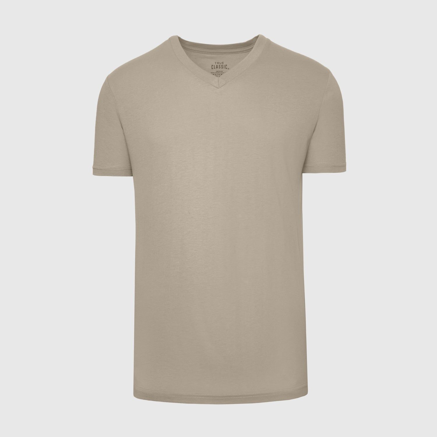 Military Beige V-Neck T-Shirt sold by True Classic product image thumbnail 2