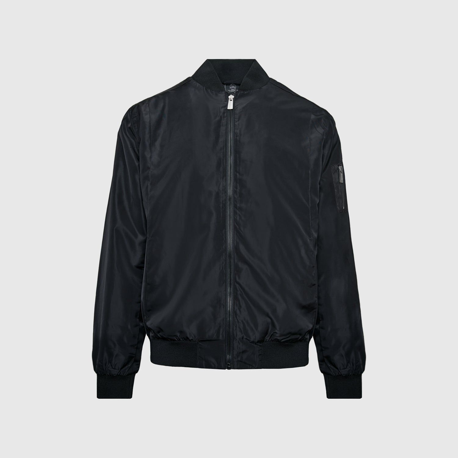Black Bomber Jacket sold by True Classic product image thumbnail 2