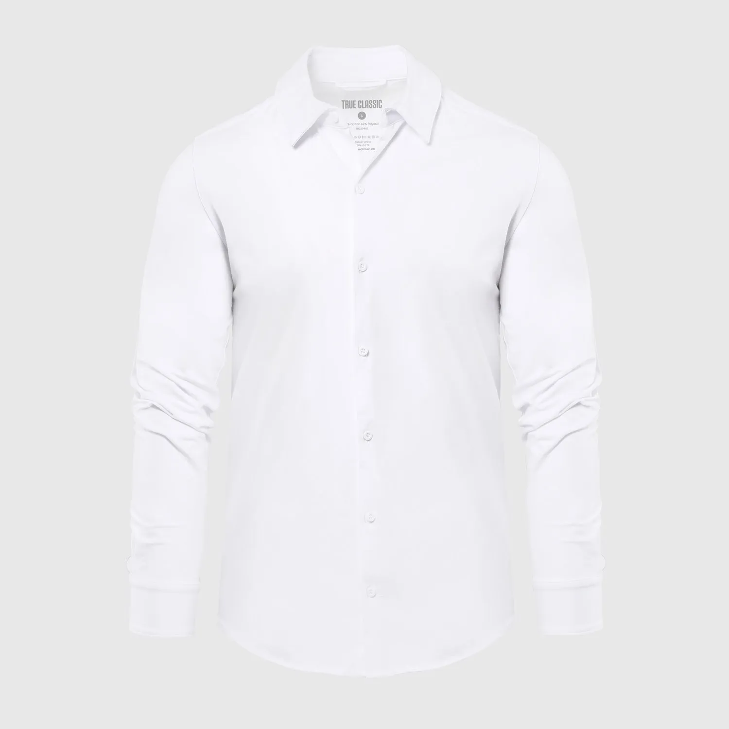 White Button Up Shirt sold by True Classic product image thumbnail 2
